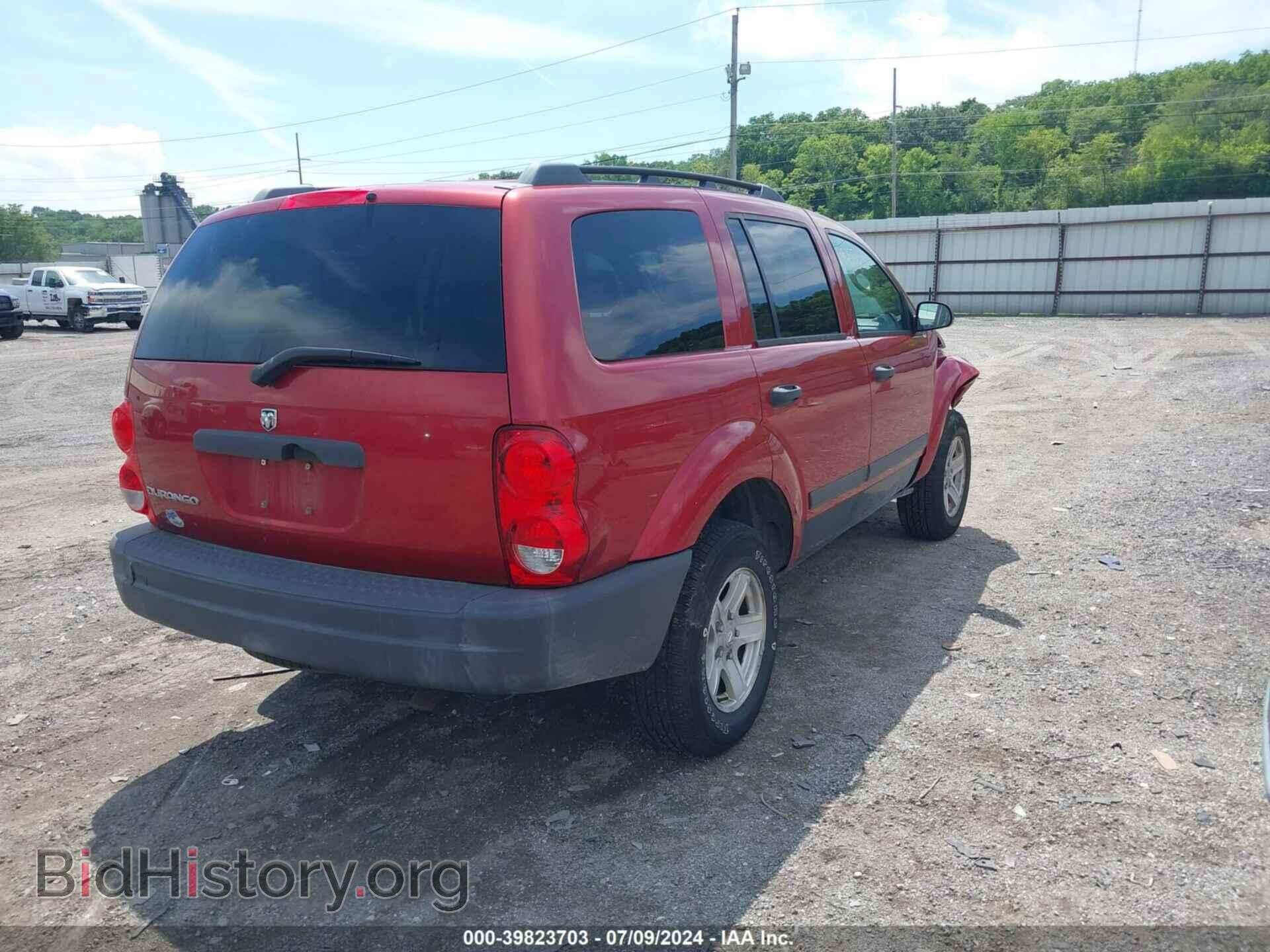 2006 DODGE DURANGO - VIN: 1D4HB38N86F101553 - Фото 4