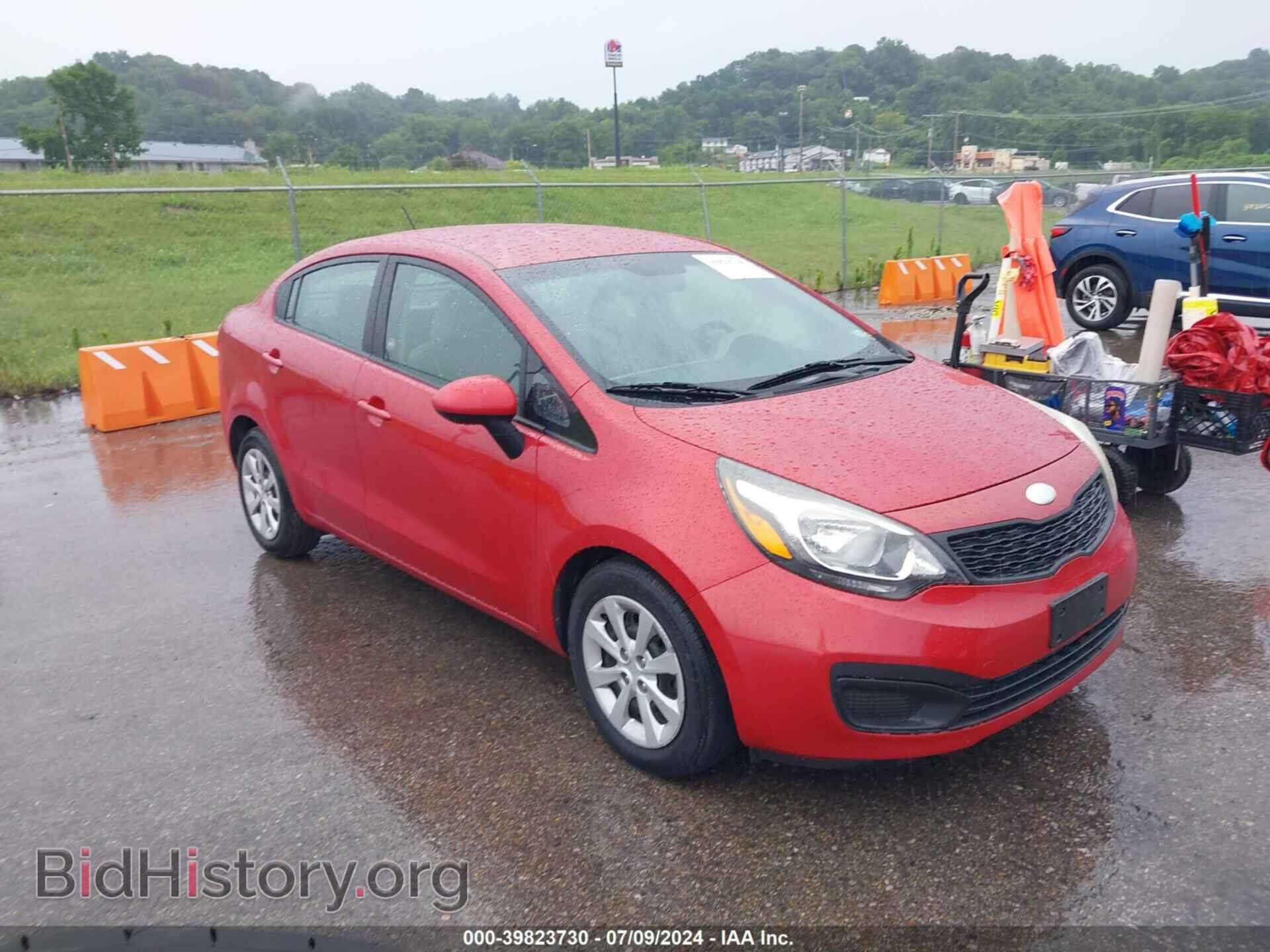Photo KNADM4A38E6357787 - KIA RIO 2014