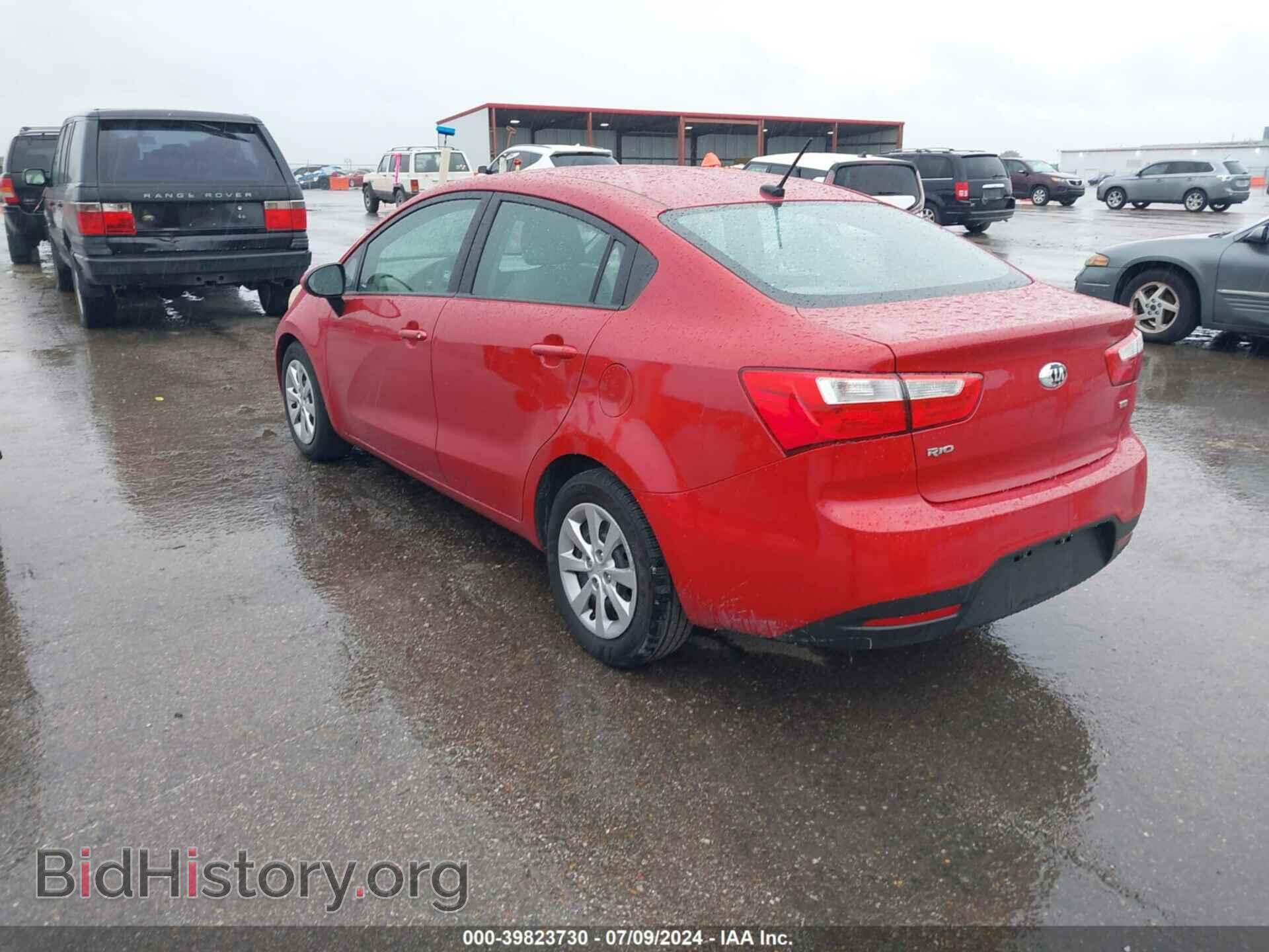 2014 KIA RIO - VIN: KNADM4A38E6357787 - Фото 3