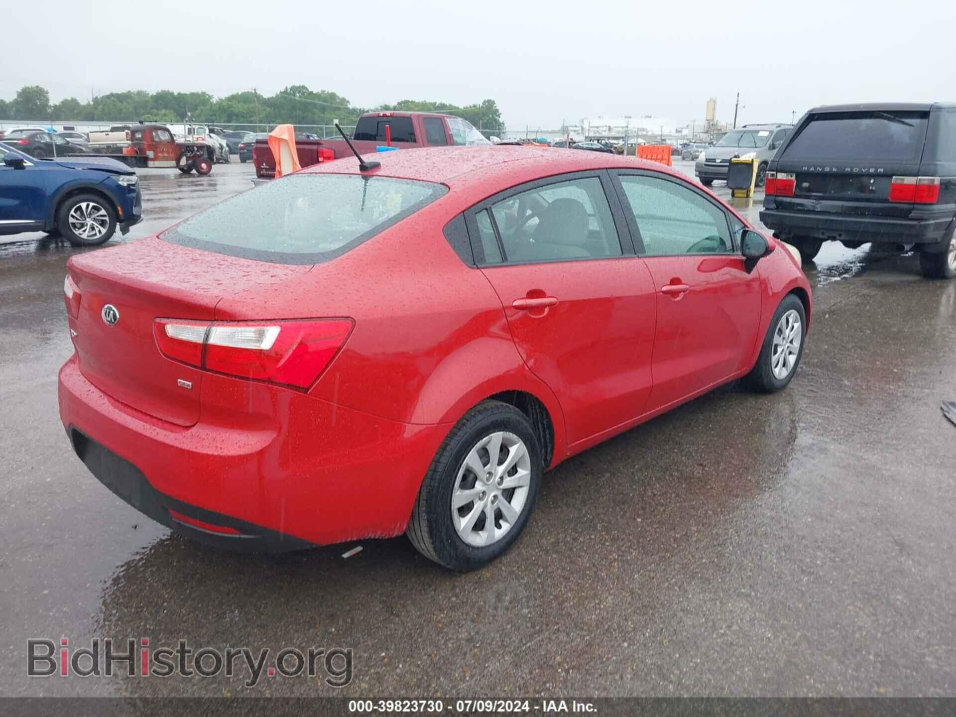 2014 KIA RIO - VIN: KNADM4A38E6357787 - Фото 4