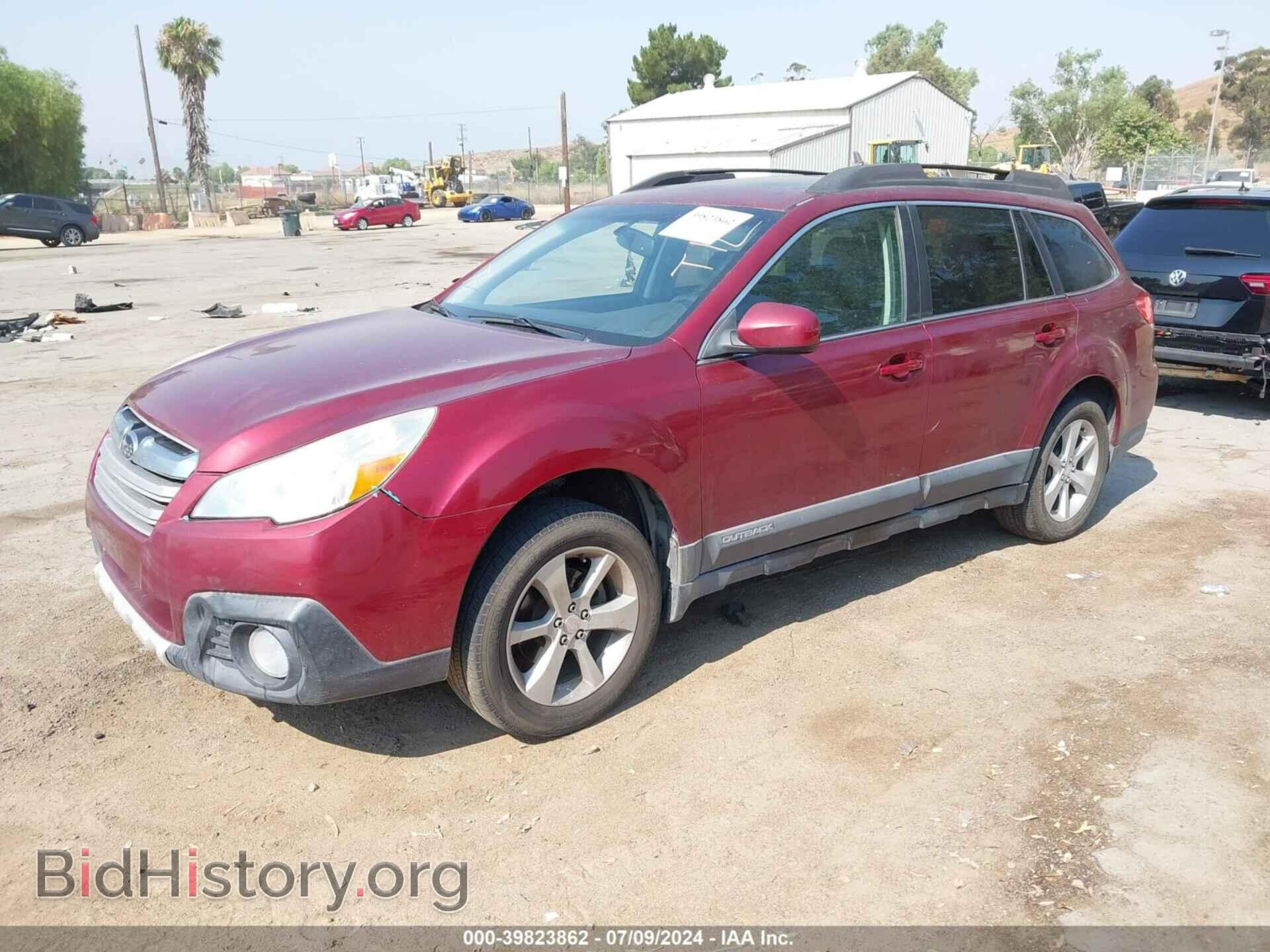 2014 SUBARU OUTBACK - VIN: 4S4BRBMC3E3320803 - Фото 2