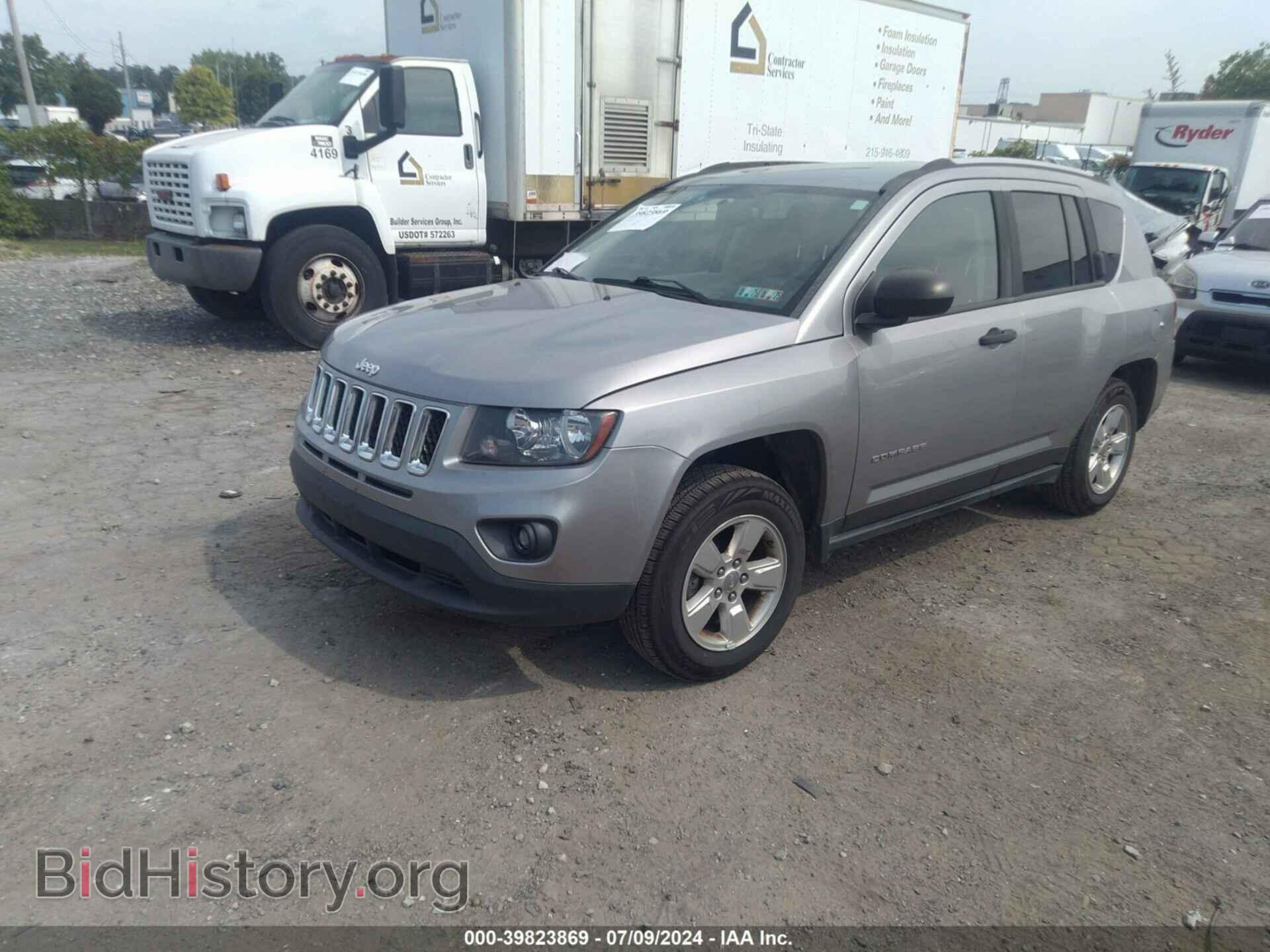2015 JEEP COMPASS - VIN: 1C4NJCBA4FD372968 - Фото 2