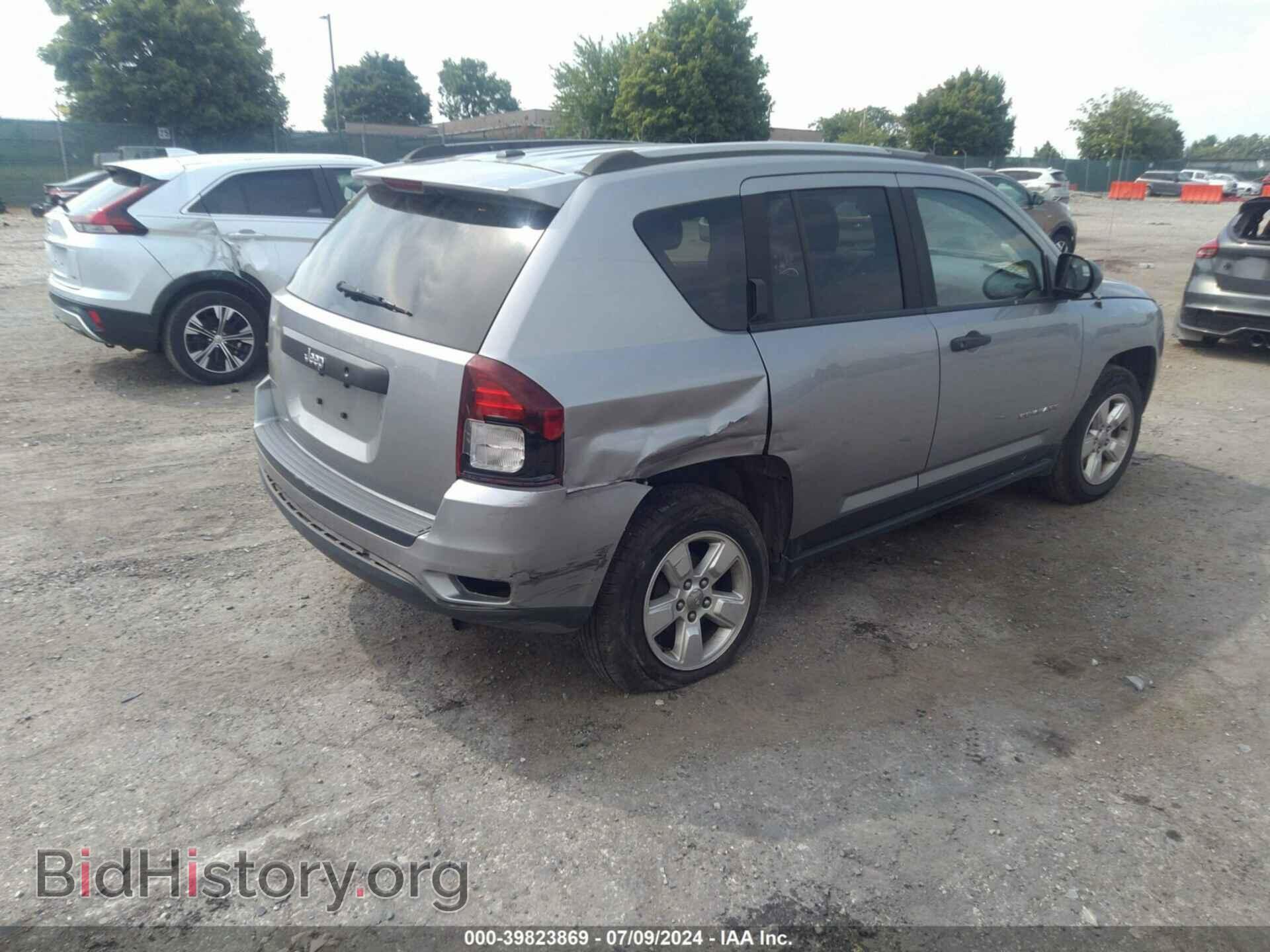 2015 JEEP COMPASS - VIN: 1C4NJCBA4FD372968 - Фото 4