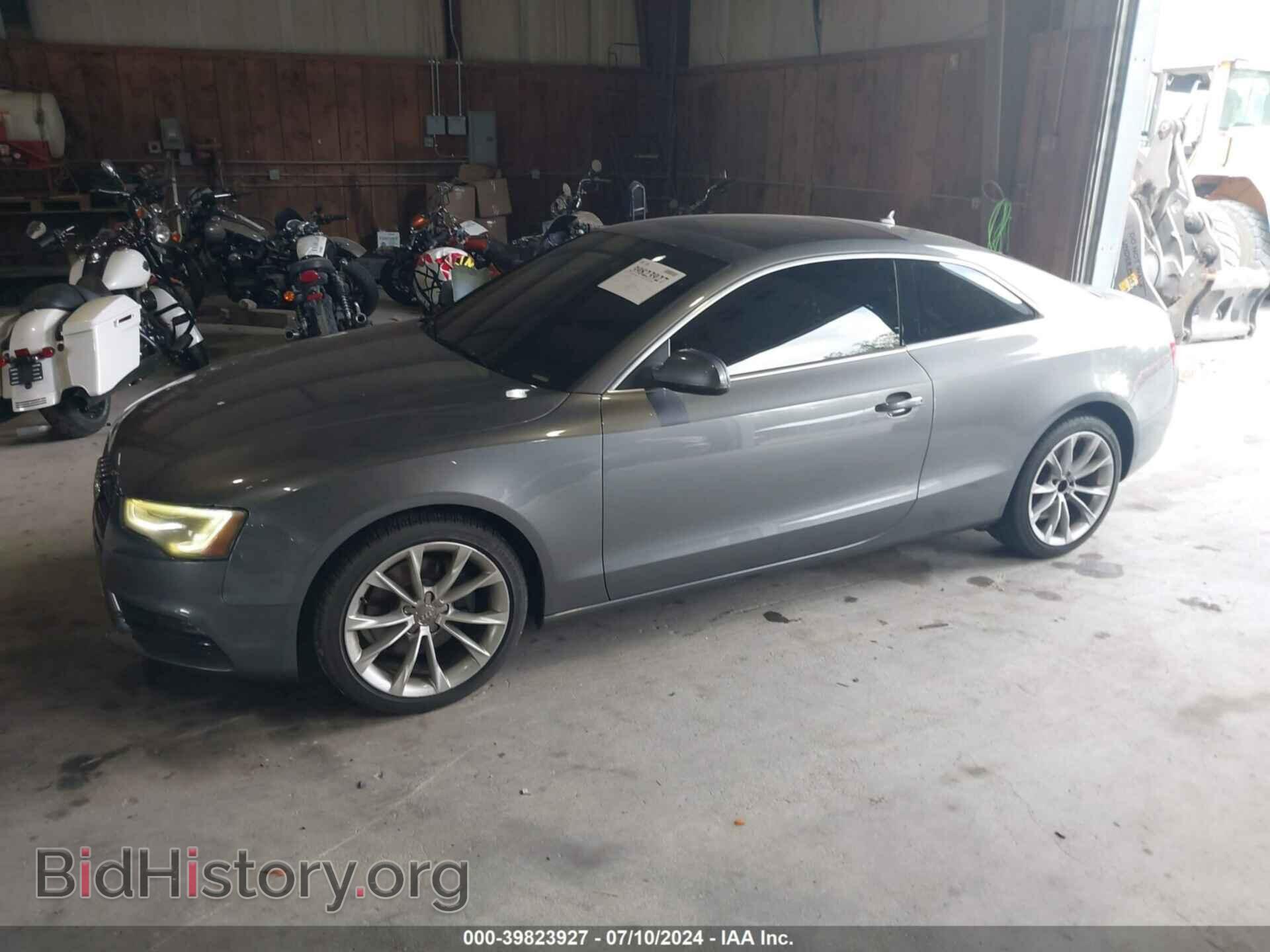 2013 AUDI A5 - VIN: WAULFAFR6DA056089 - Фото 2