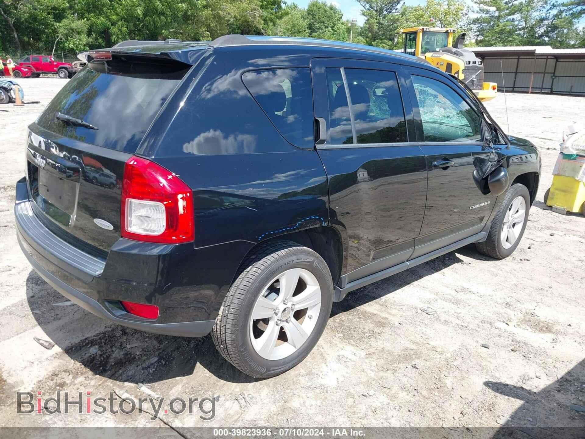 2012 JEEP COMPASS - VIN: 1C4NJDEB6CD573440 - Фото 4