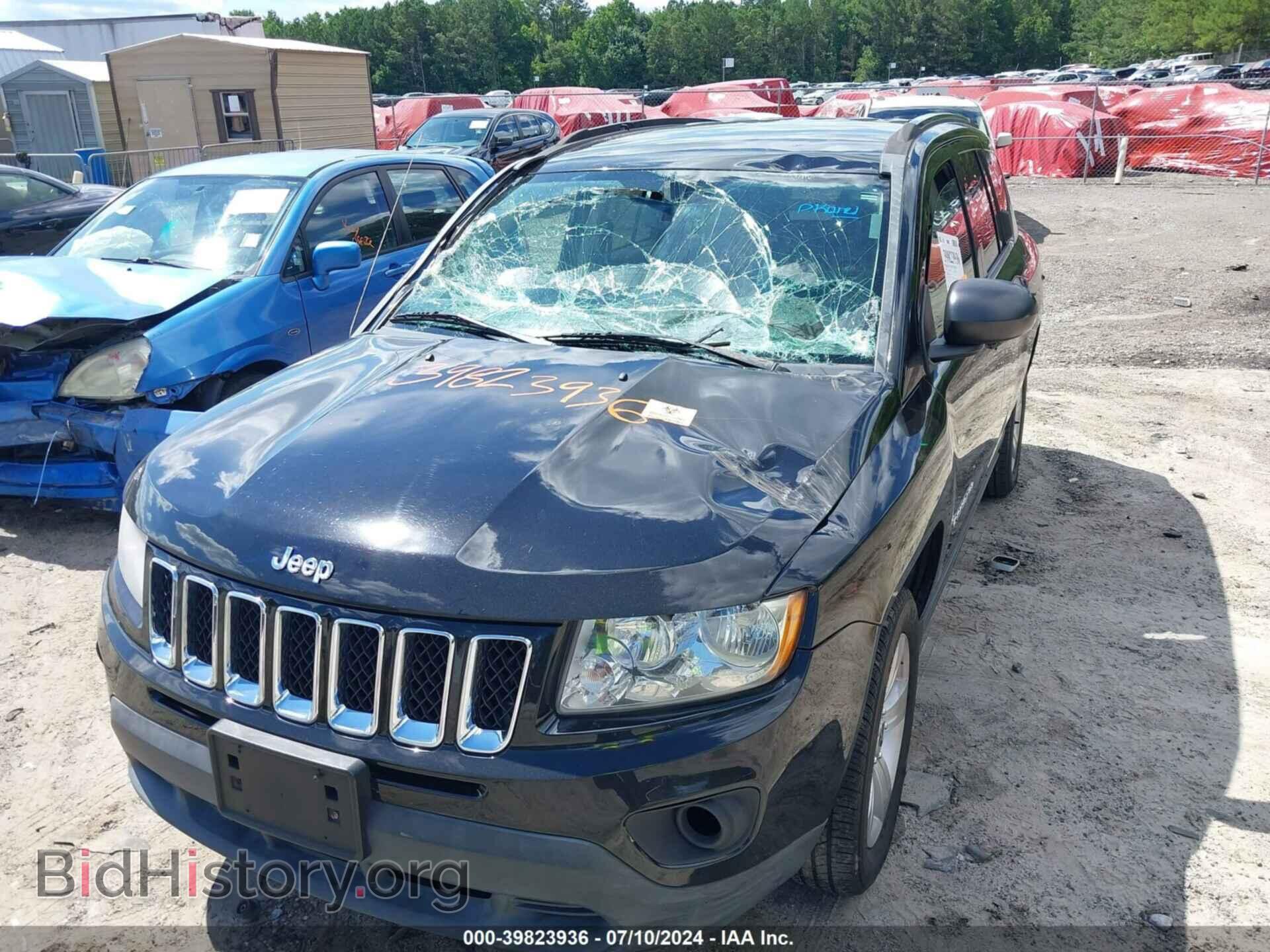 2012 JEEP COMPASS - VIN: 1C4NJDEB6CD573440 - Фото 6