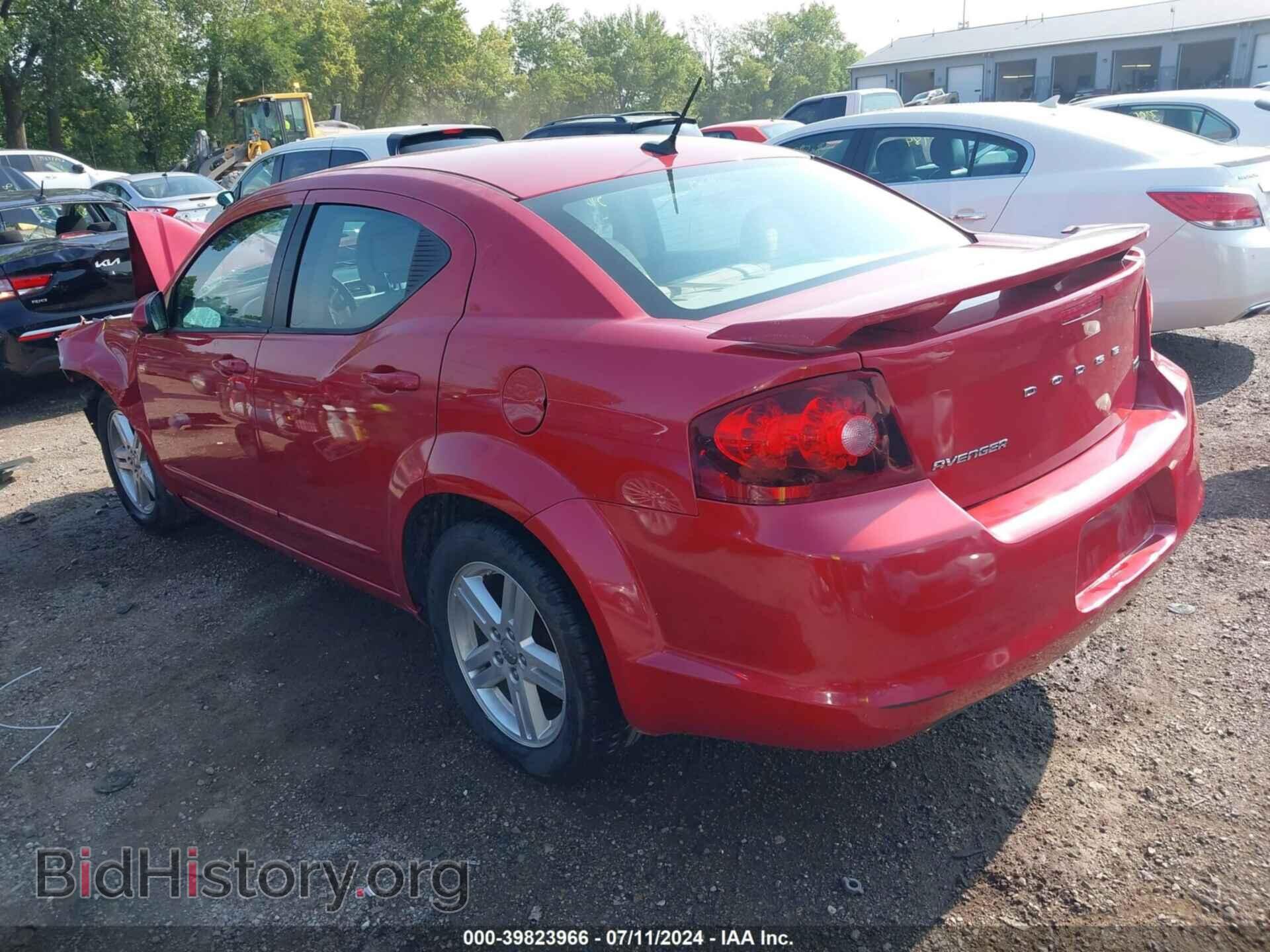 2013 DODGE AVENGER - VIN: 1C3CDZCG4DN740940 - Фото 3