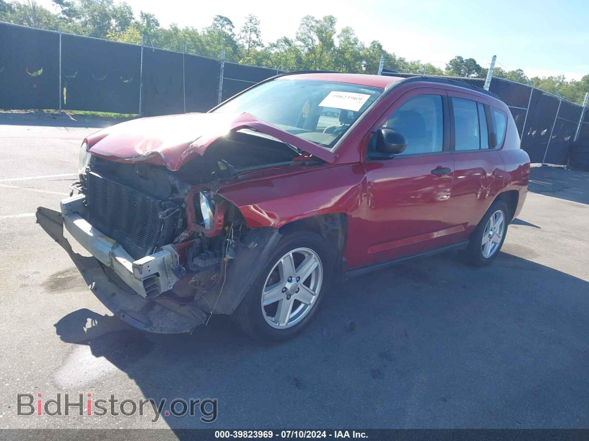 2007 JEEP COMPASS - VIN: 1J8FT47W17D181043 - Фото 2