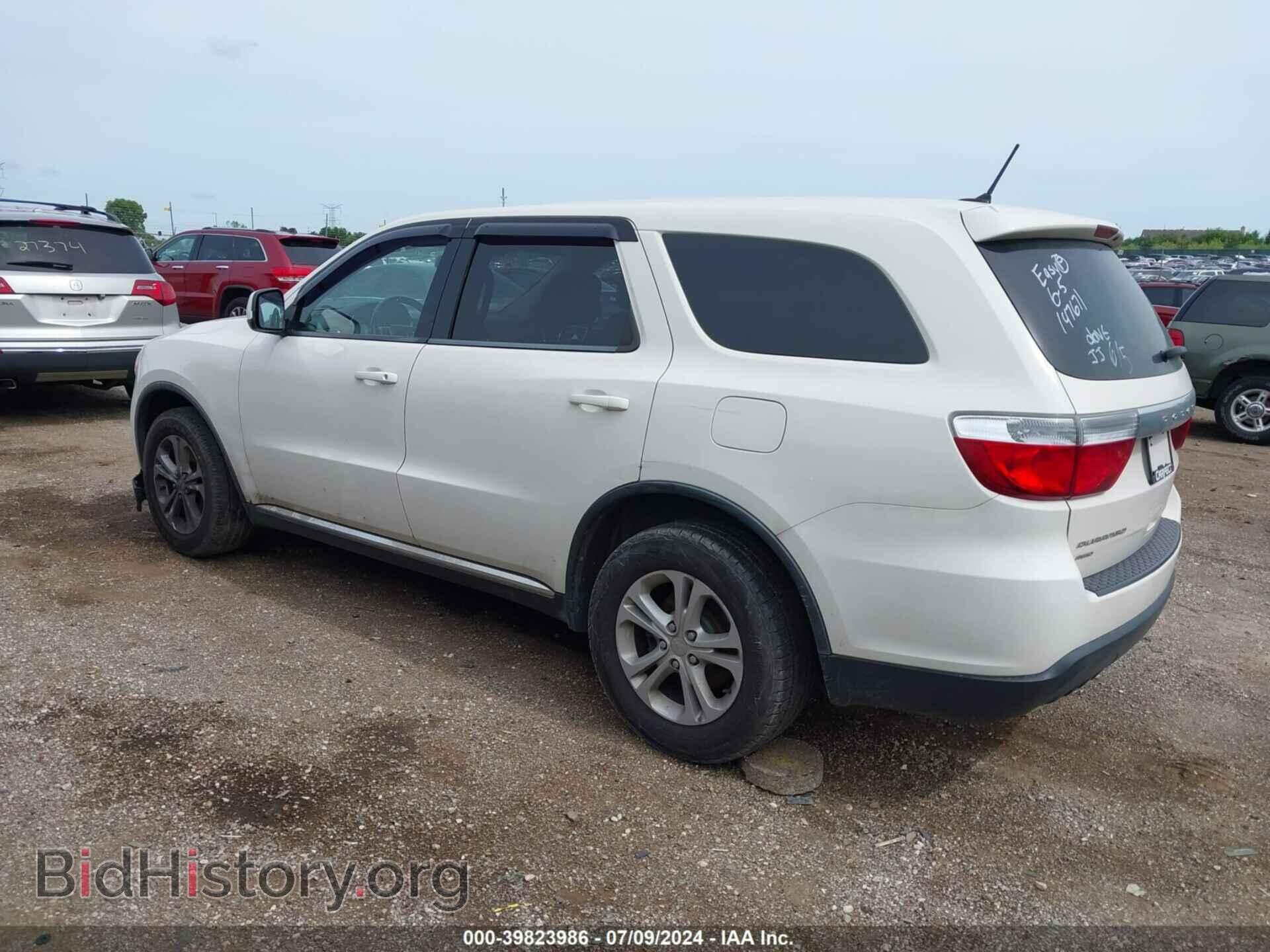 2012 DODGE DURANGO - VIN: 1C4RDJAG1CC147671 - Фото 3