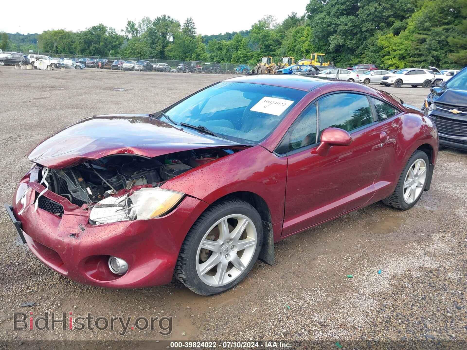 2007 MITSUBISHI ECLIPSE - VIN: 4A3AK34T07E006038 - Photo 2