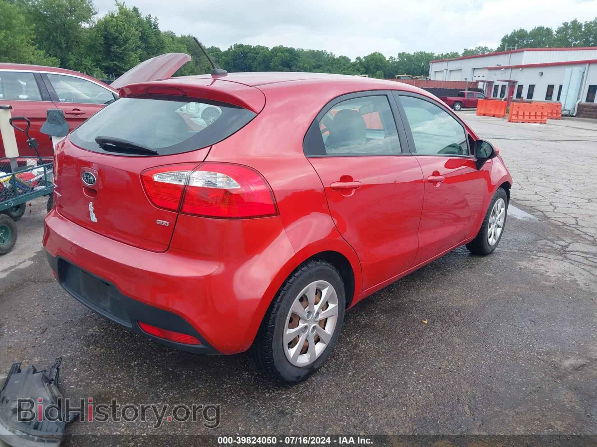 2012 KIA RIO5 - VIN: KNADM5A31C6032899 - Фото 4