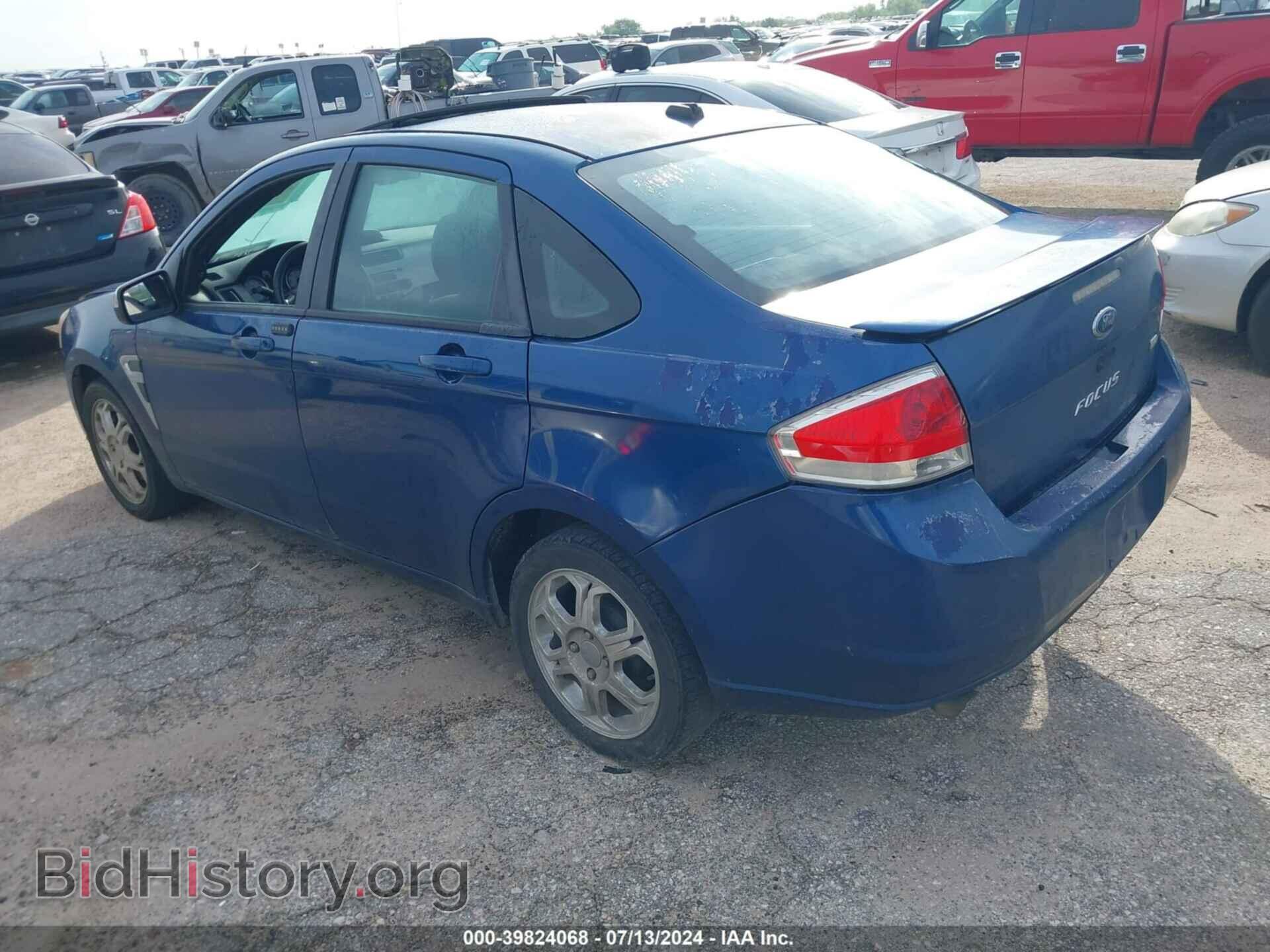 2008 FORD FOCUS - VIN: 1FAHP35N88W145760 - Фото 3
