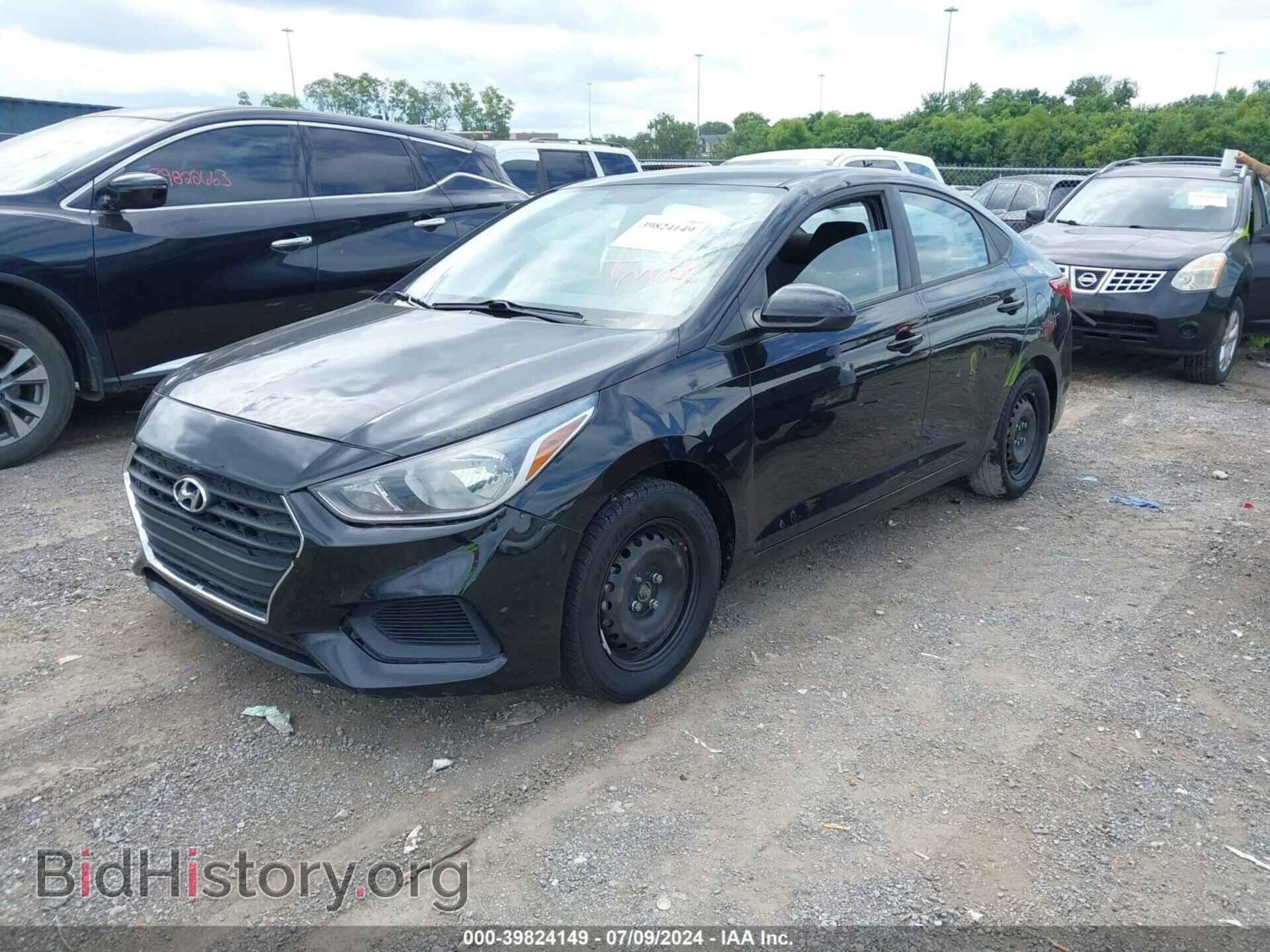 2019 HYUNDAI ACCENT - VIN: 3KPC24A34KE053902 - Фото 2