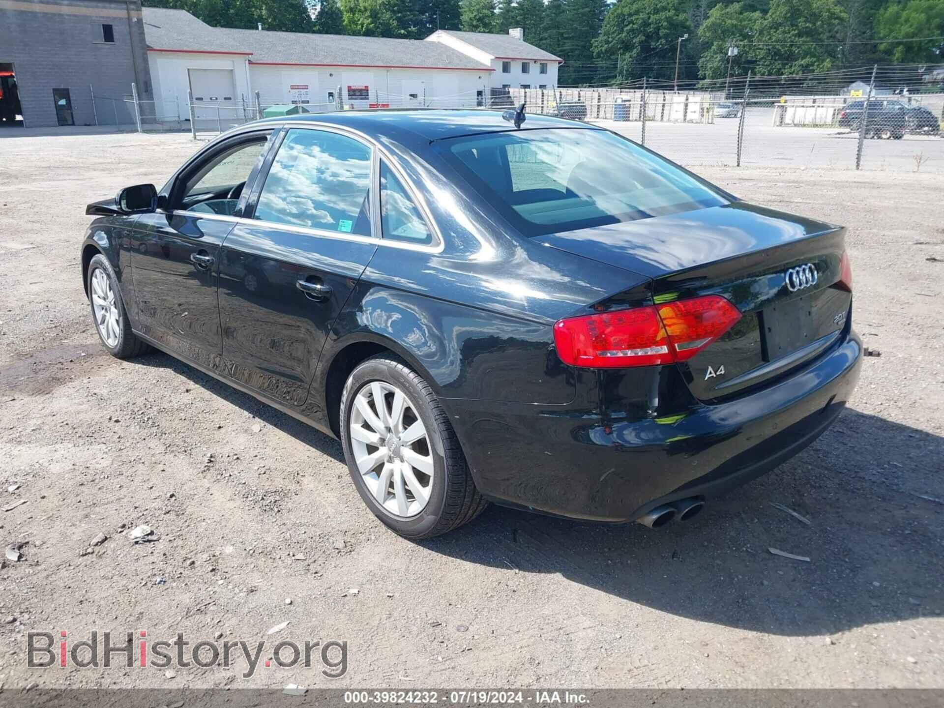 2011 AUDI A4 - VIN: WAUFFAFL4BN044652 - Фото 3