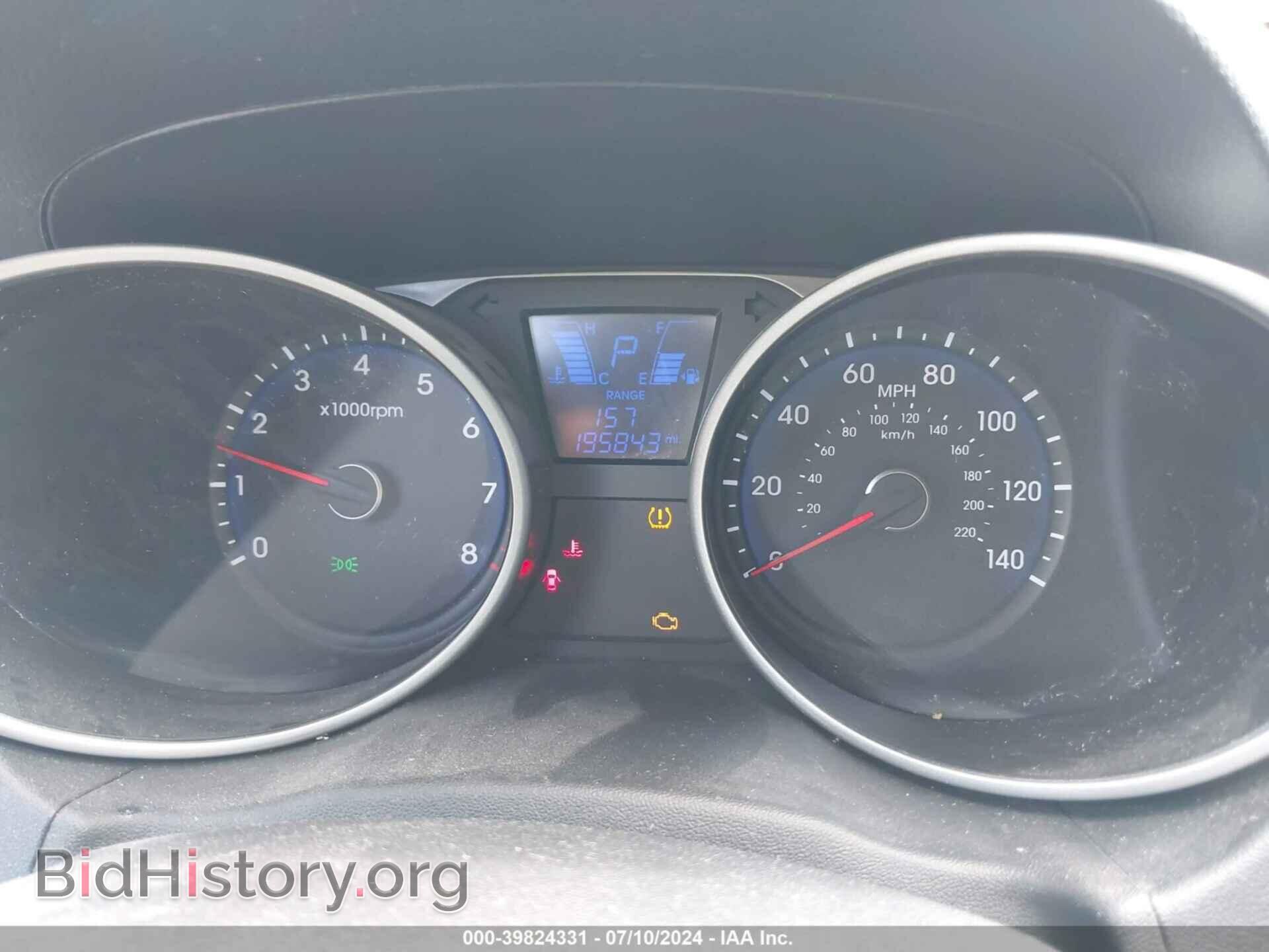 2012 HYUNDAI TUCSON - VIN: KM8JUCAC6CU396186 - Фото 7
