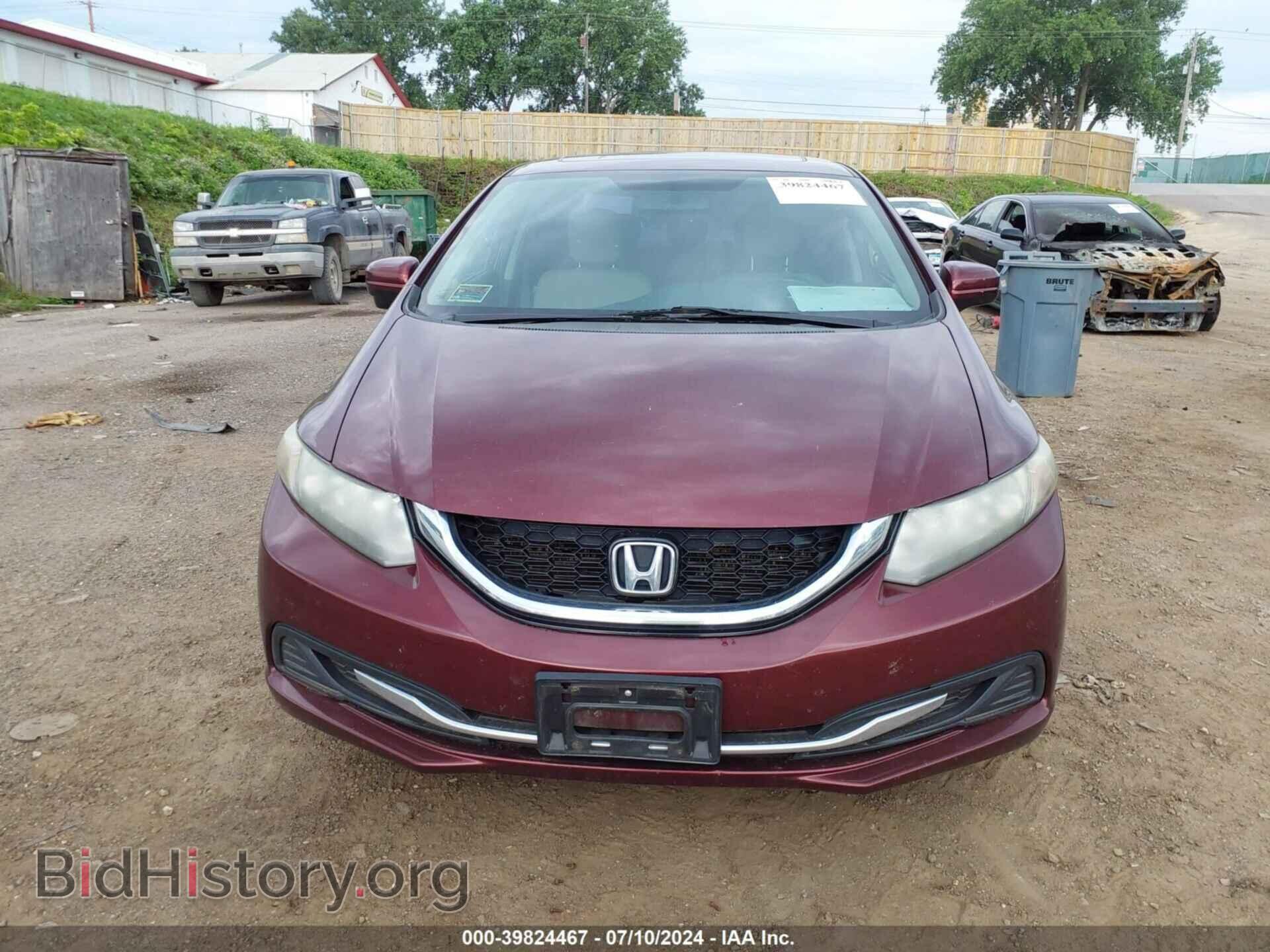 2014 HONDA CIVIC - VIN: 19XFB2F82EE044013 - Фото 12