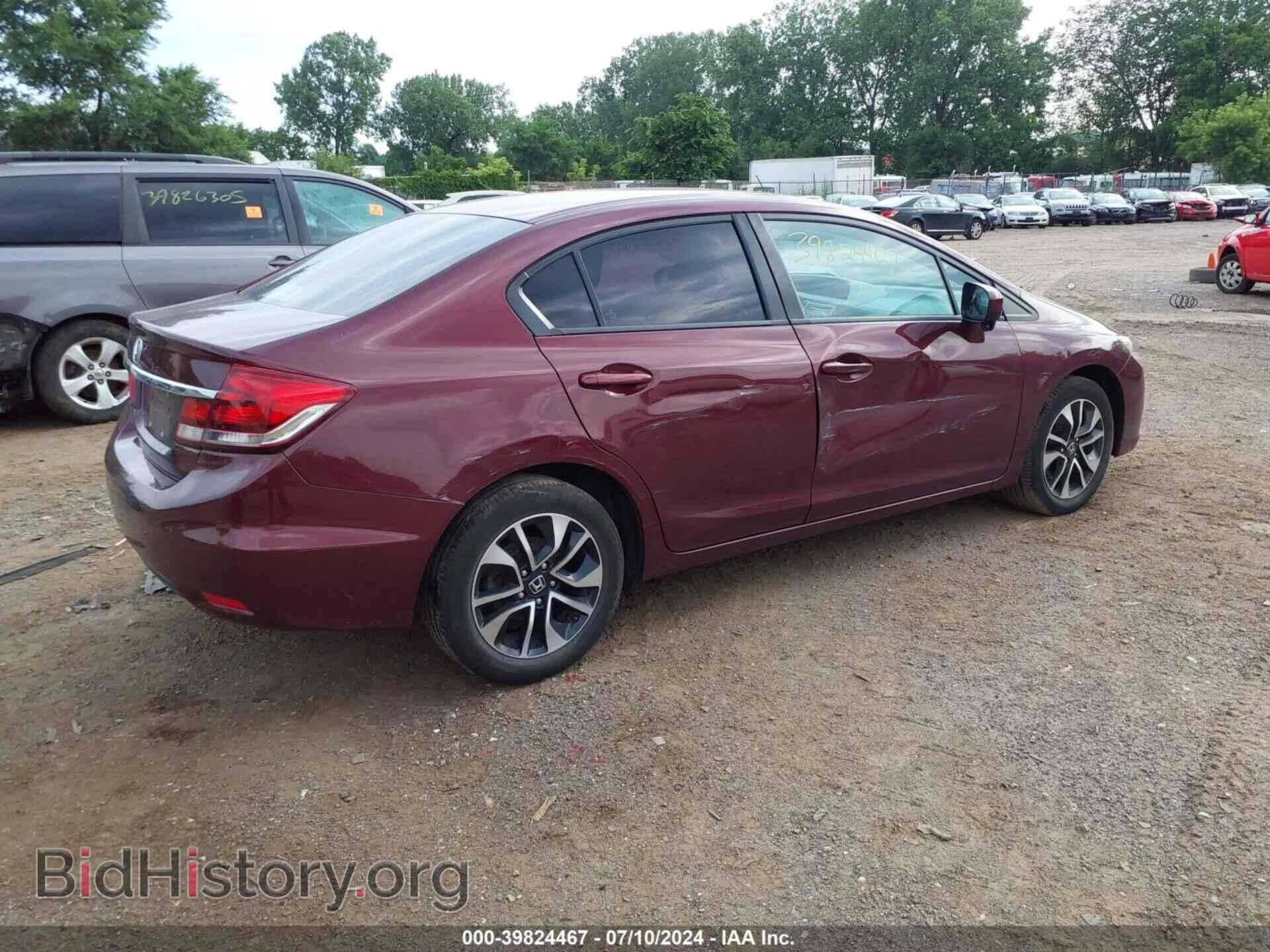 2014 HONDA CIVIC - VIN: 19XFB2F82EE044013 - Фото 4