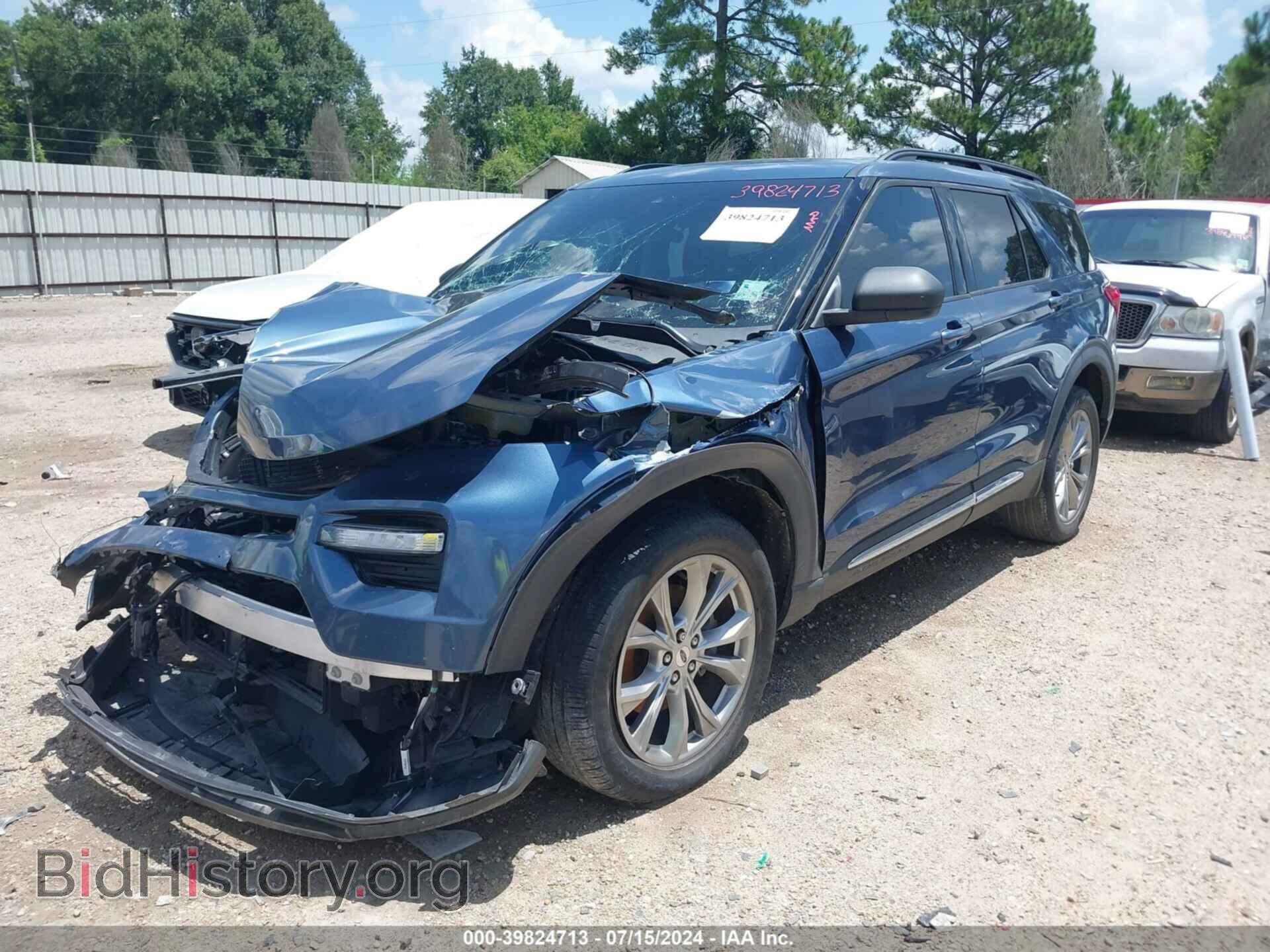 2020 FORD EXPLORER - VIN: 1FMSK7DH7LGA34245 - Фото 2