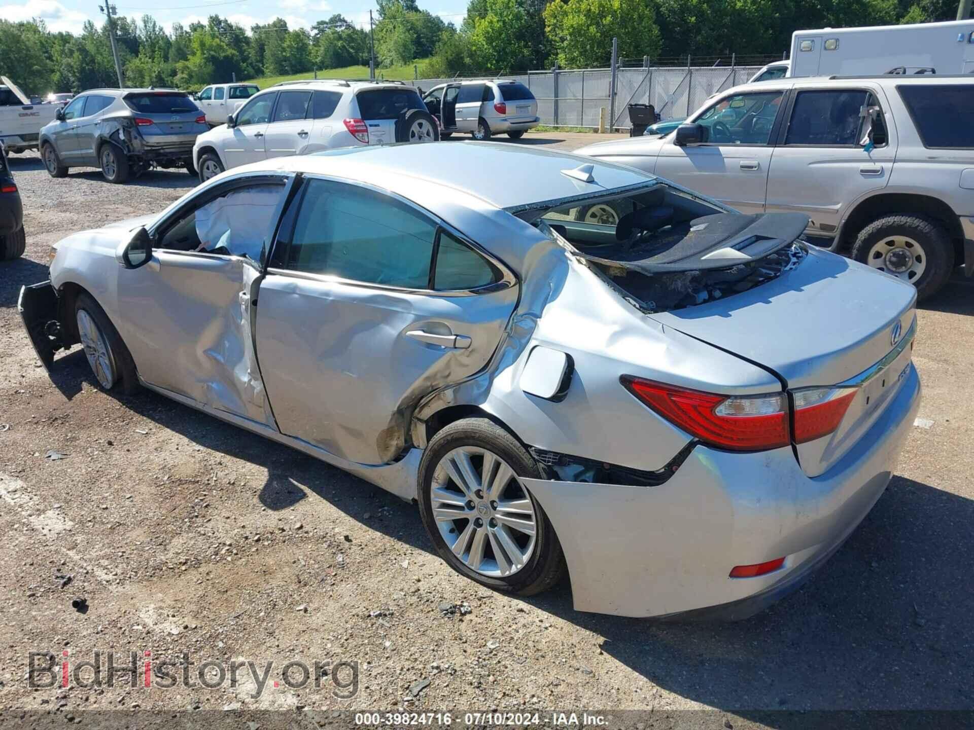 2014 LEXUS ES 350 - VIN: JTHBK1GG0E2125375 - Фото 3