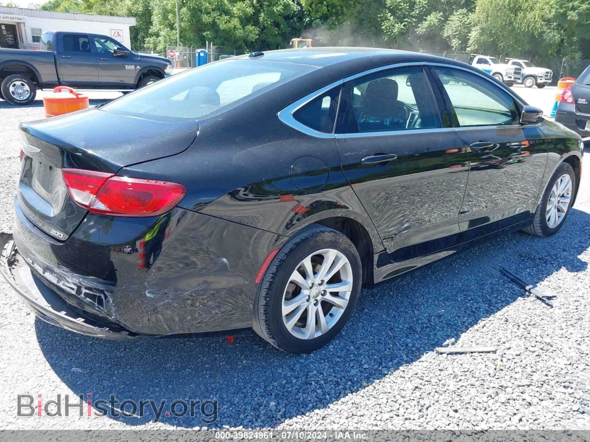 2016 CHRYSLER 200 - VIN: 1C3CCCAB1GN159827 - Фото 4