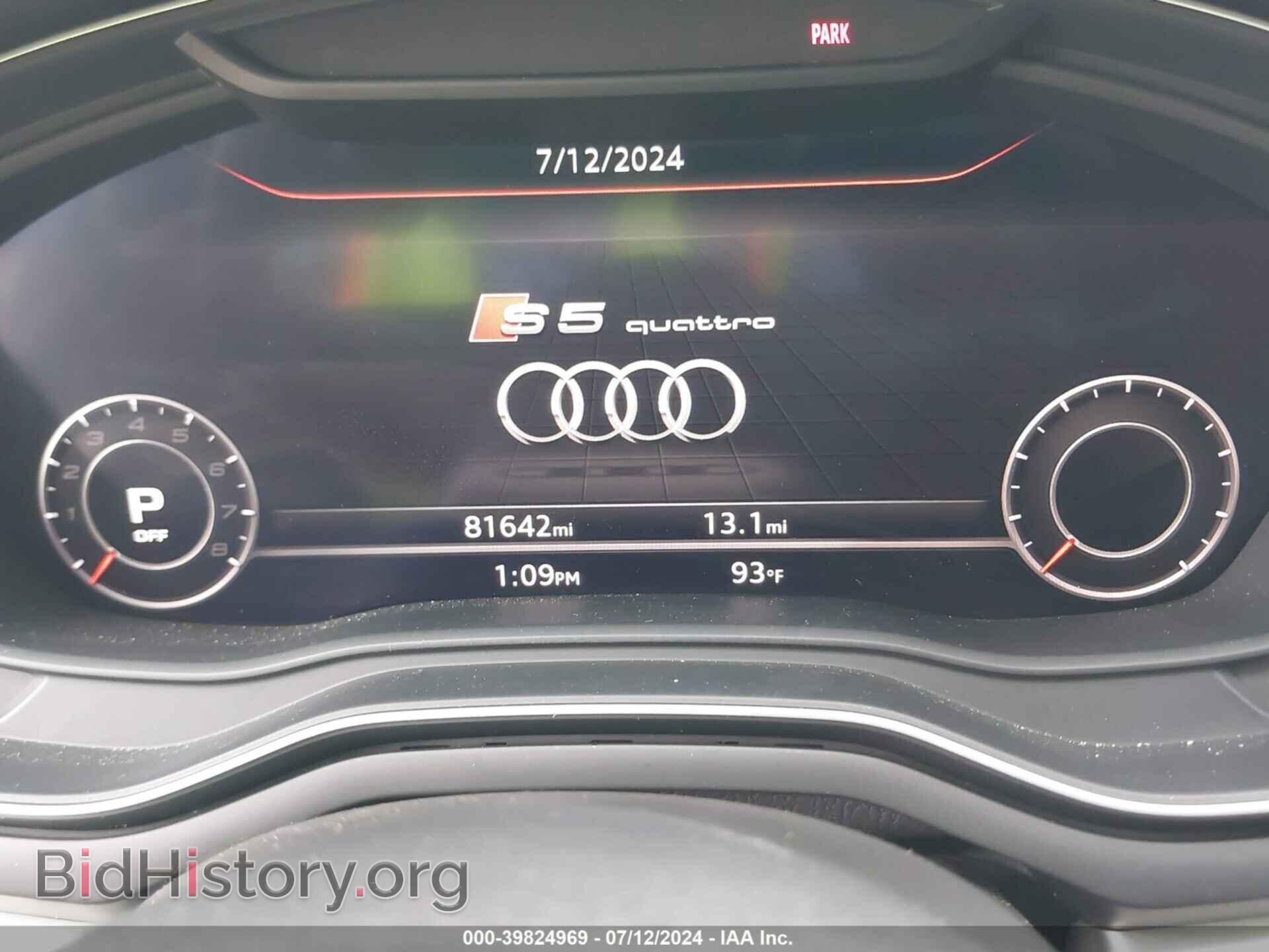 2018 AUDI S5 - VIN: WAUC4CF51JA043342 - Фото 7