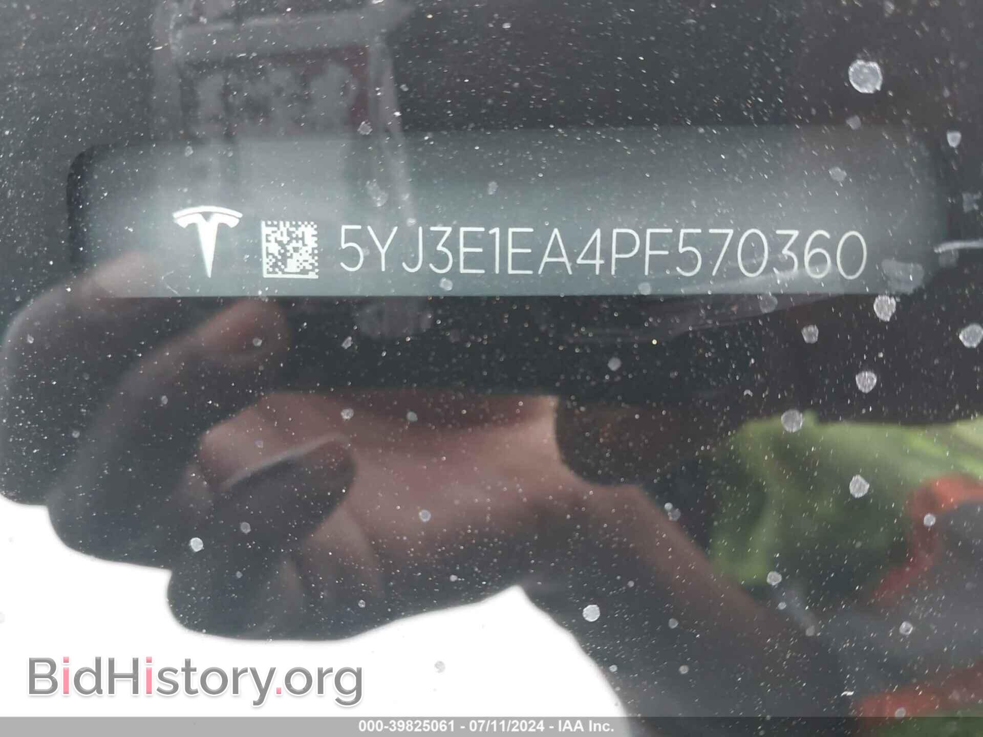 2023 TESLA MODEL 3 - VIN: 5YJ3E1EA4PF570360 - Фото 9