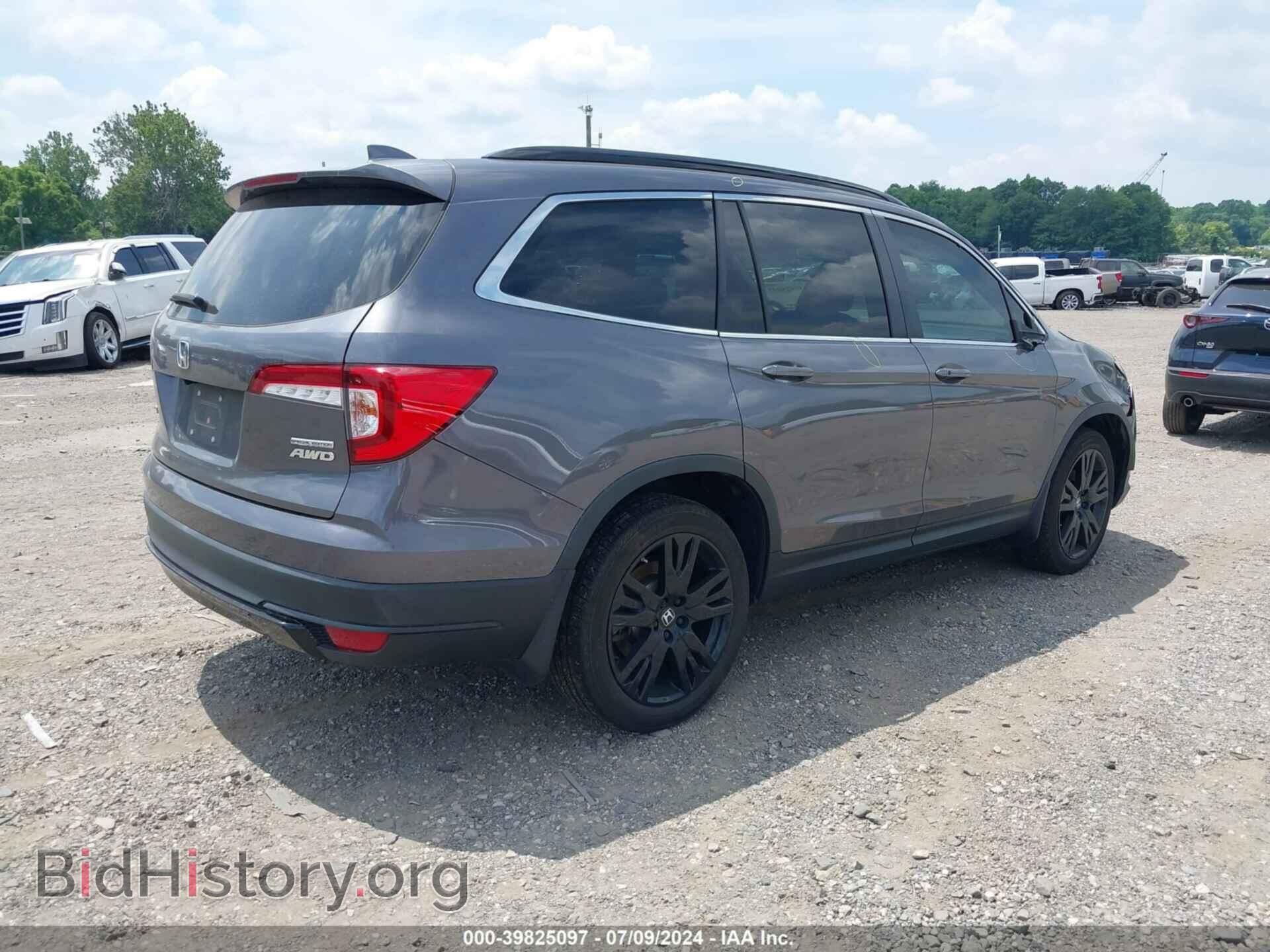 2021 HONDA PILOT - VIN: 5FNYF6H24MB080579 - Фото 4