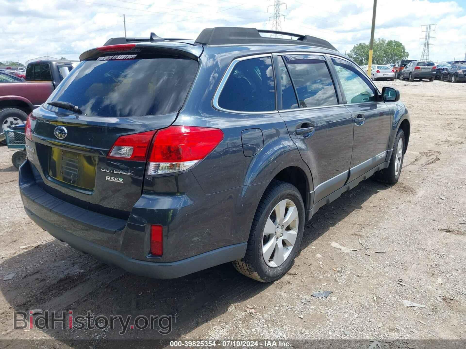 2011 SUBARU OUTBACK - VIN: 4S4BRBLC7B3401462 - Фото 4