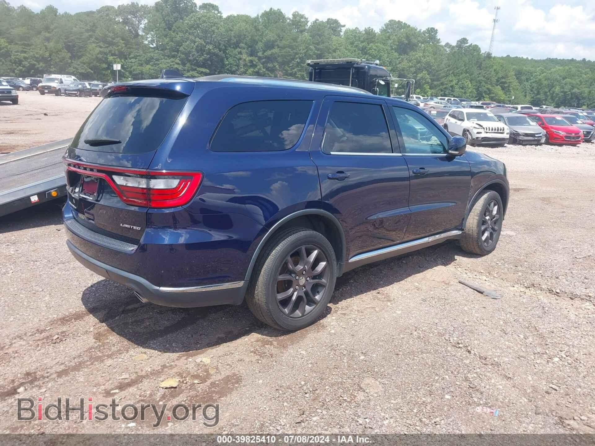 2016 DODGE DURANGO - VIN: 1C4RDJDG3GC394594 - Фото 4