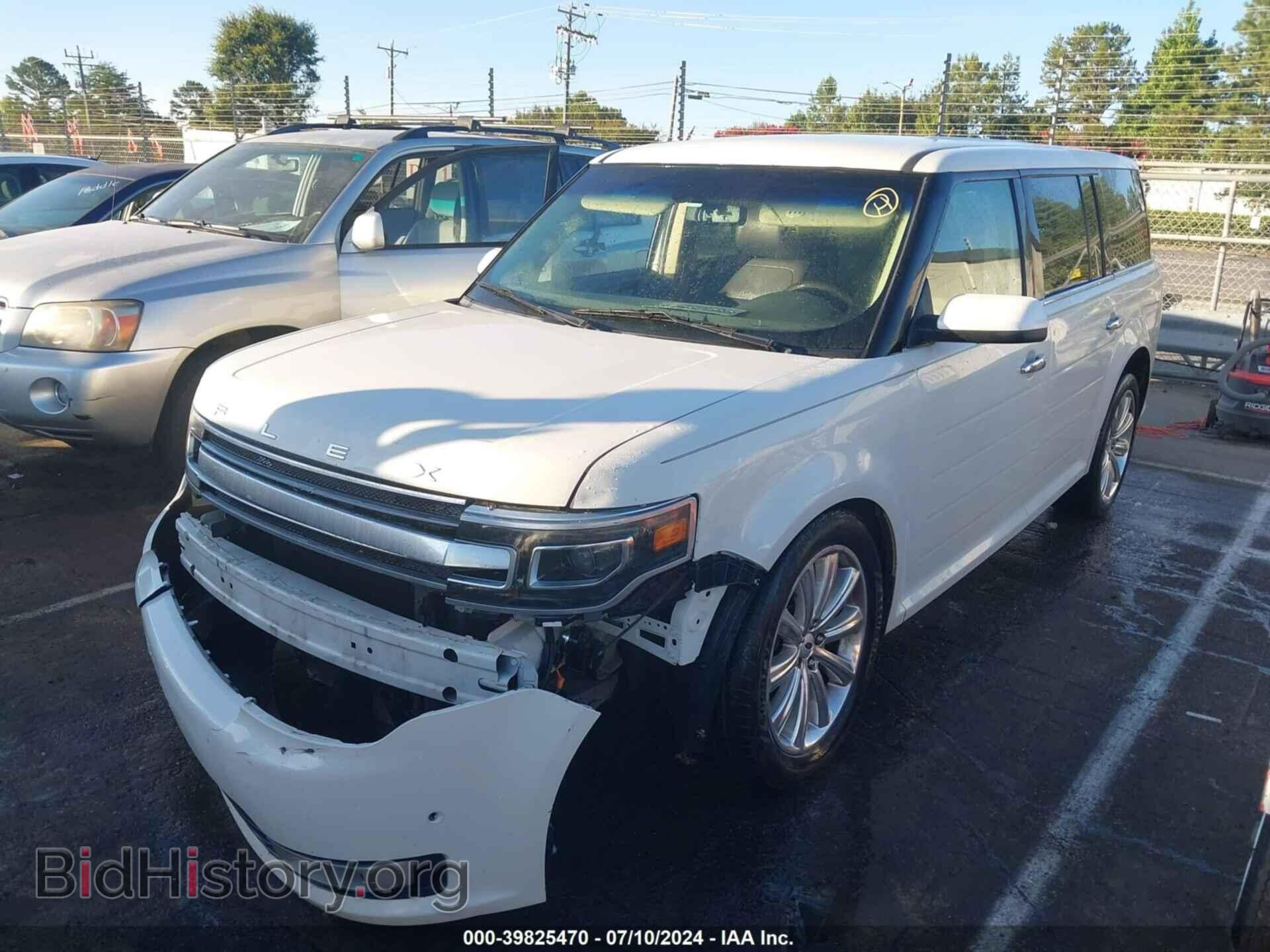 2014 FORD FLEX - VIN: 2FMGK5D83EBD12708 - Фото 2