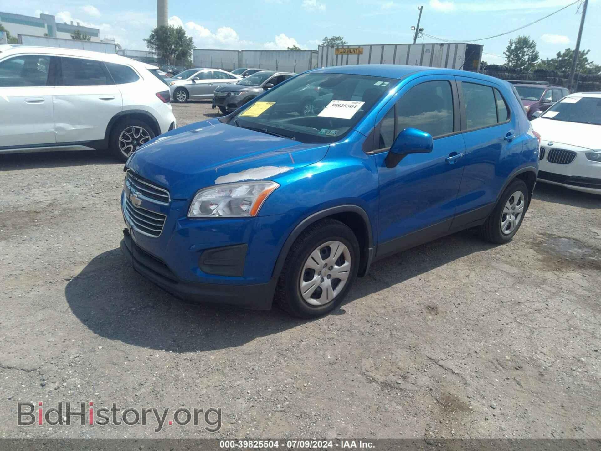 2015 CHEVROLET TRAX - VIN: KL7CJKSB8FB259740 - Фото 2