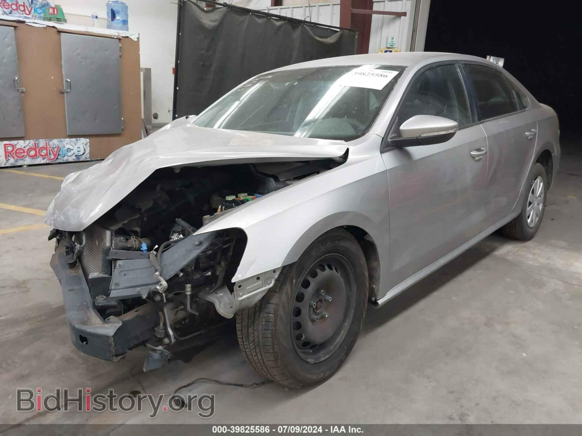 2012 VOLKSWAGEN PASSAT - VIN: 1VWAP7A3XCC023769 - Фото 2
