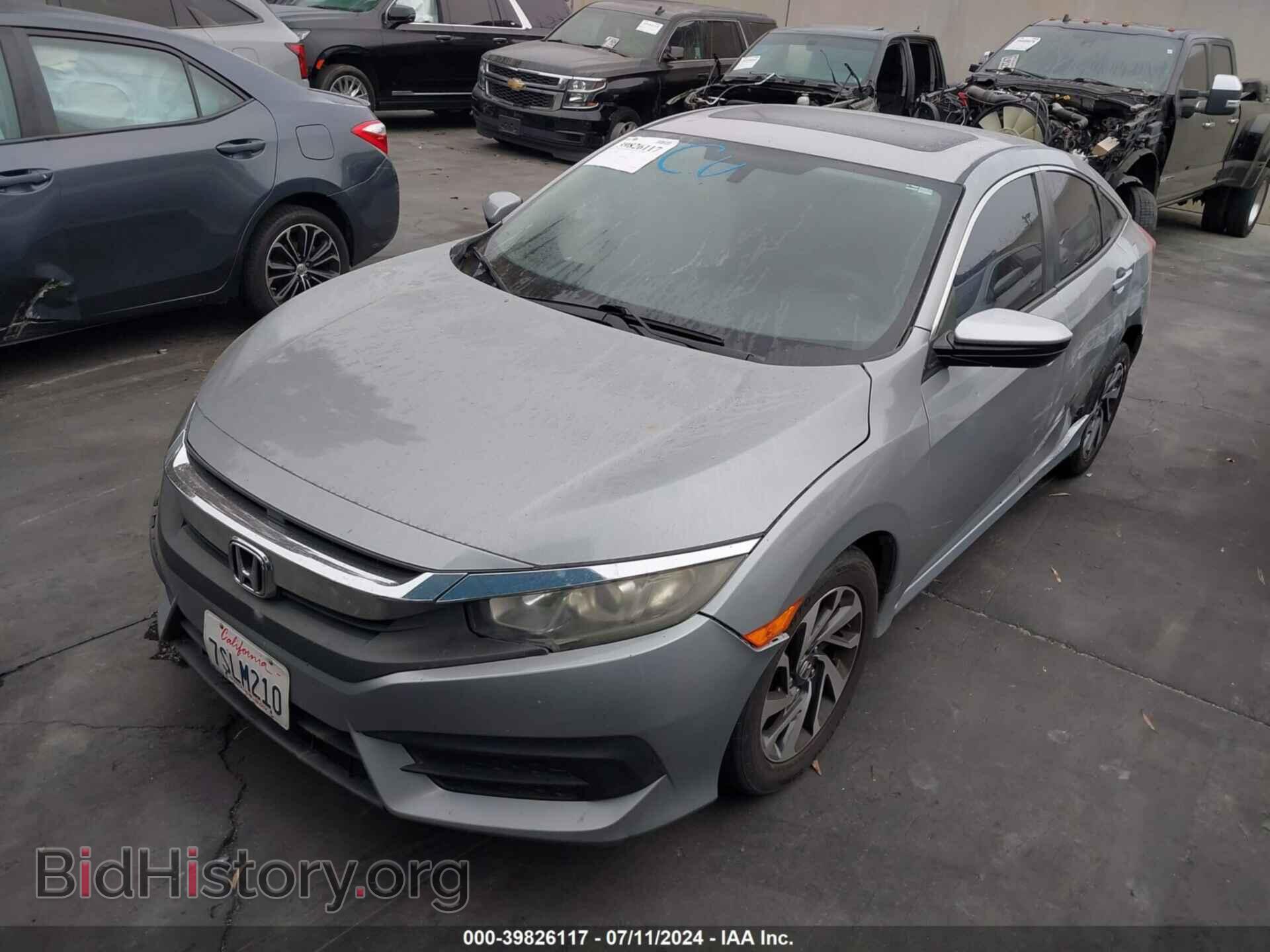 2016 HONDA CIVIC - VIN: 2HGFC2F73GH549006 - Фото 2