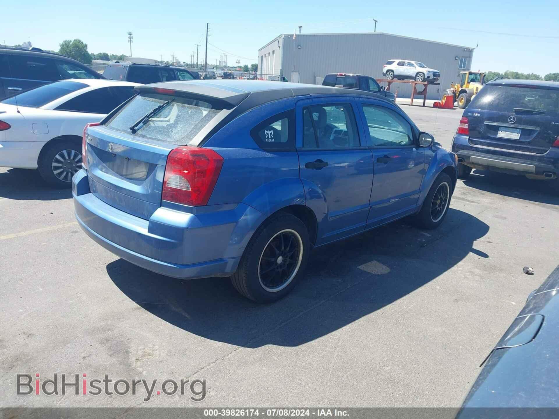 2007 DODGE CALIBER - VIN: 1B3HB28B97D269357 - Фото 4