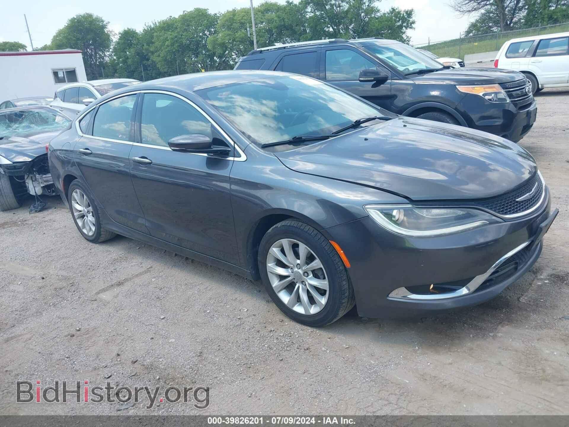 Фотография 1C3CCCCB7FN545387 - CHRYSLER 200 2015