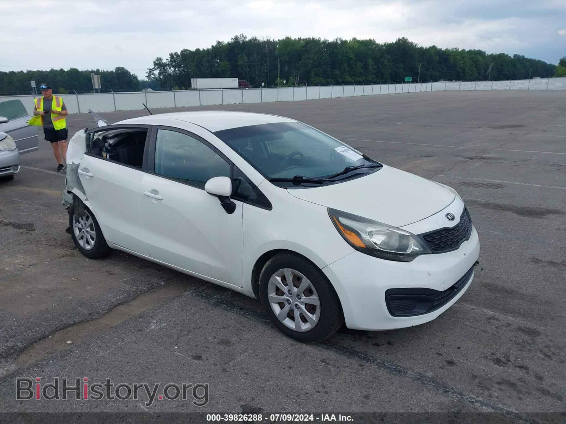 Фотография KNADM4A33E6363562 - KIA RIO 2014