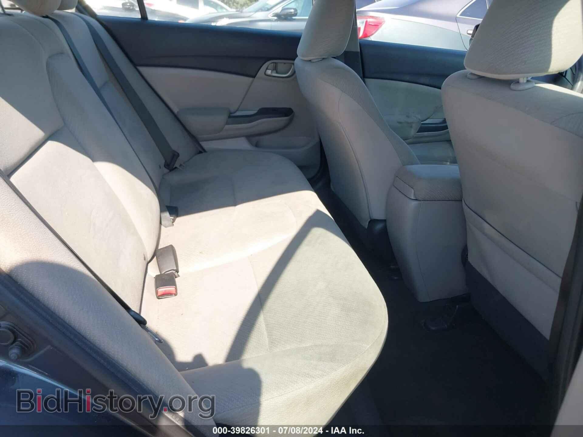 2013 HONDA CIVIC - VIN: 19XFB2F58DE240655 - Фото 8
