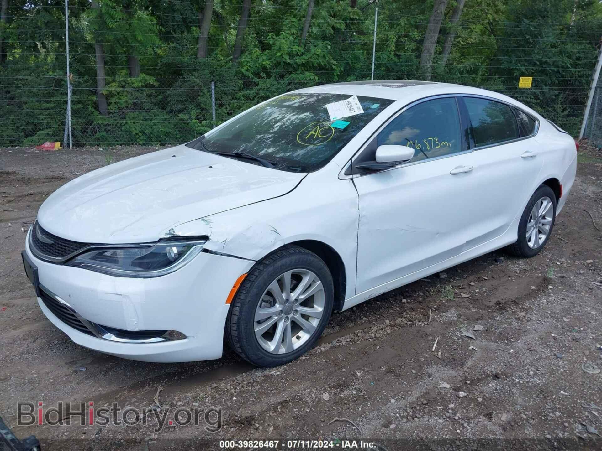 2016 CHRYSLER 200 - VIN: 1C3CCCAB5GN168479 - Фото 2