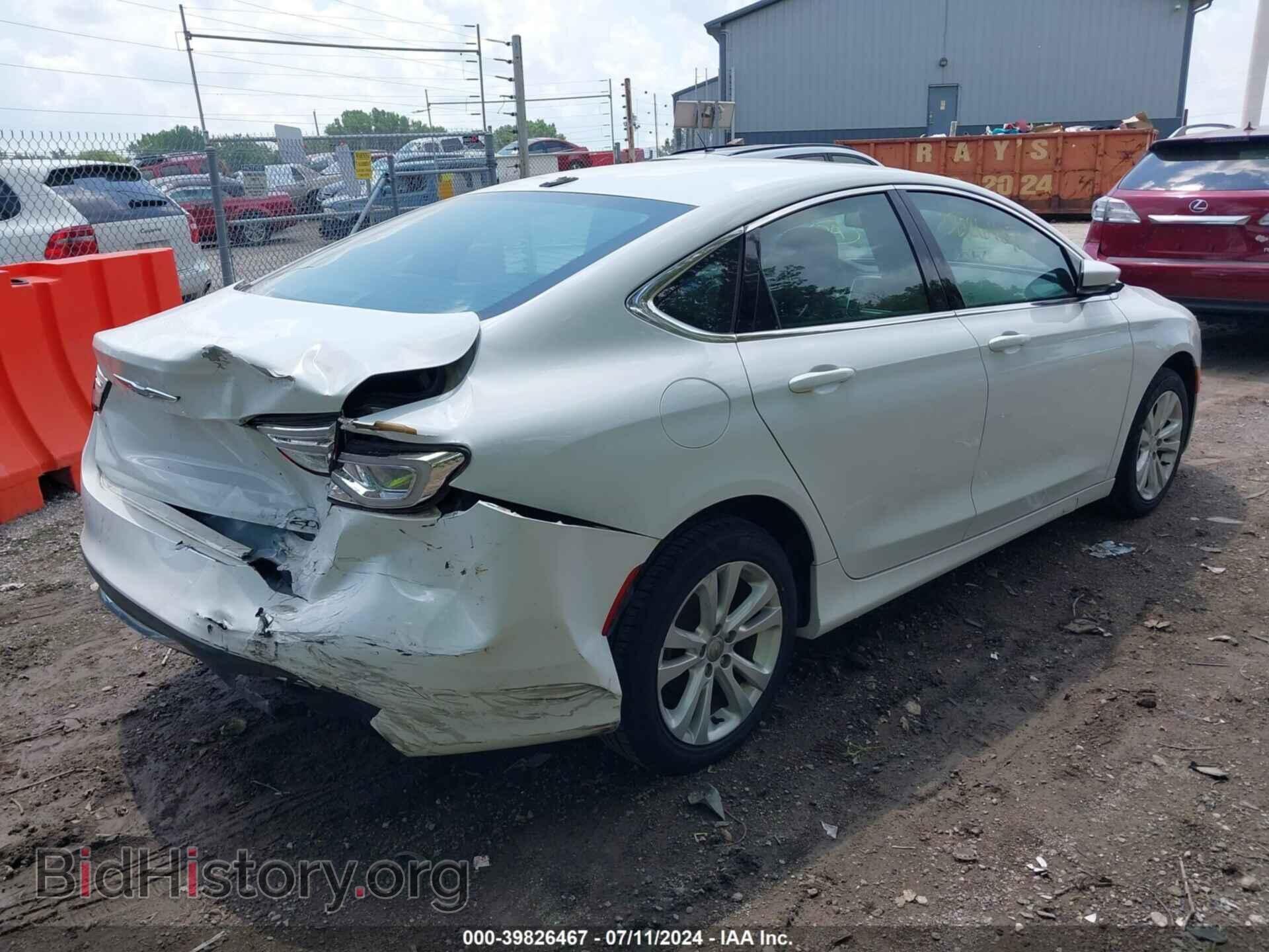 2016 CHRYSLER 200 - VIN: 1C3CCCAB5GN168479 - Фото 4