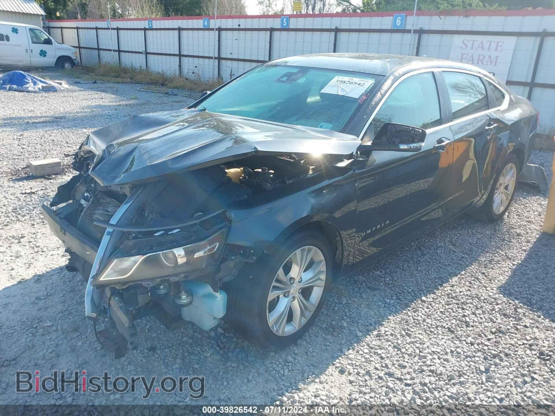 2014 CHEVROLET IMPALA - VIN: 2G1125S34E9106508 - Фото 2
