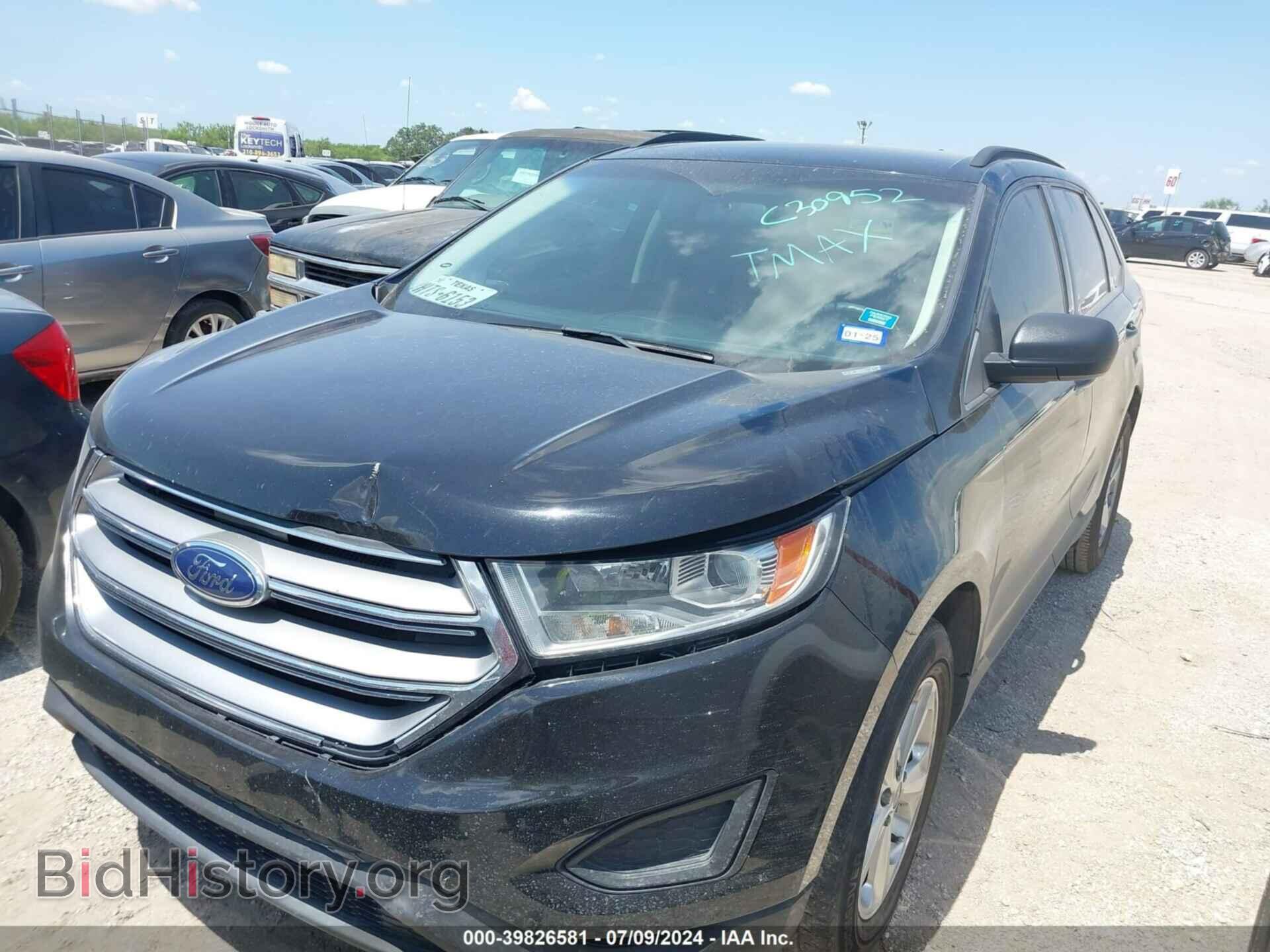 2016 FORD EDGE - VIN: 2FMPK3G94GBC30952 - Фото 2
