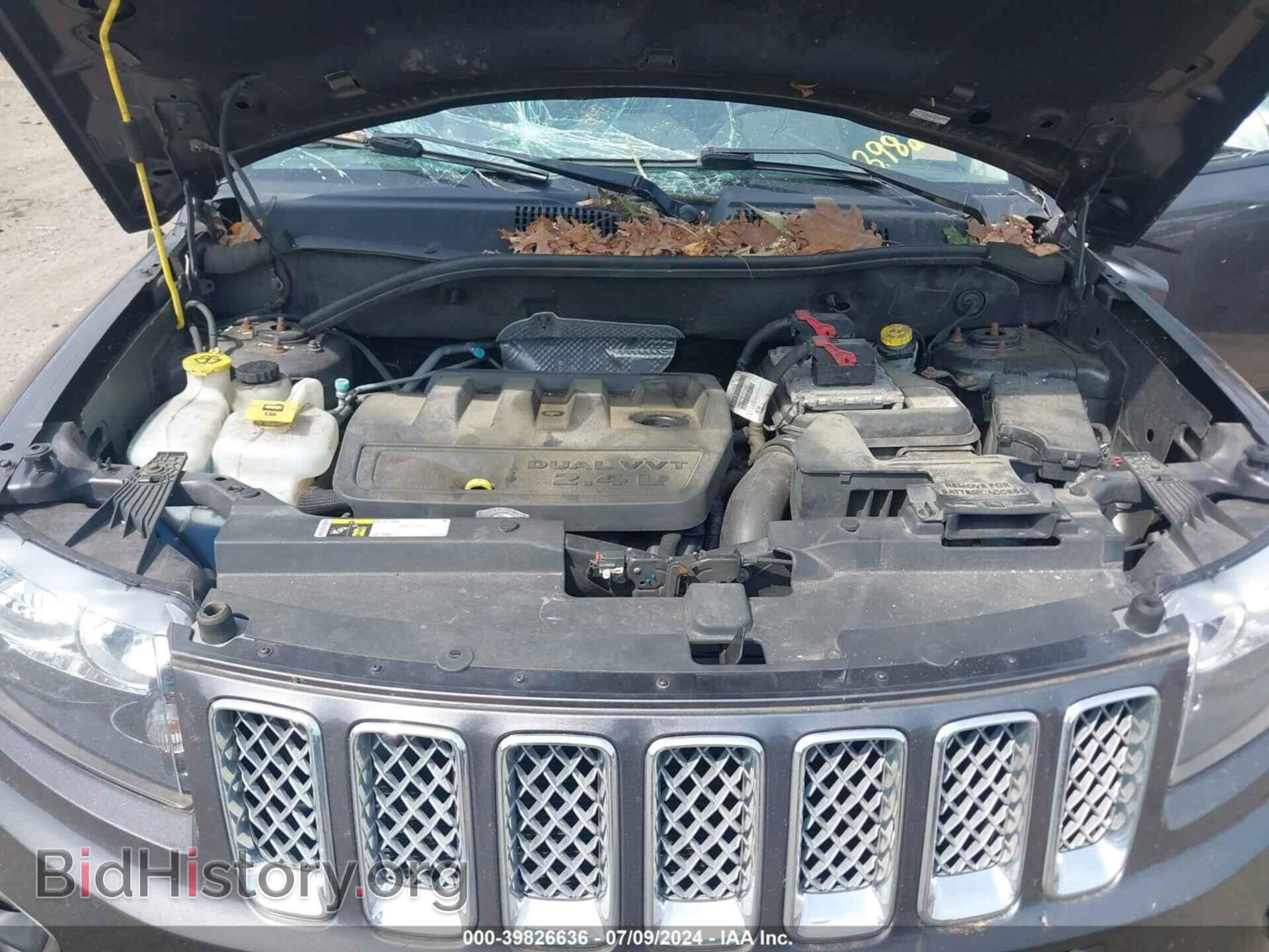 2016 JEEP COMPASS - VIN: 1C4NJDEB8GD684187 - Фото 10