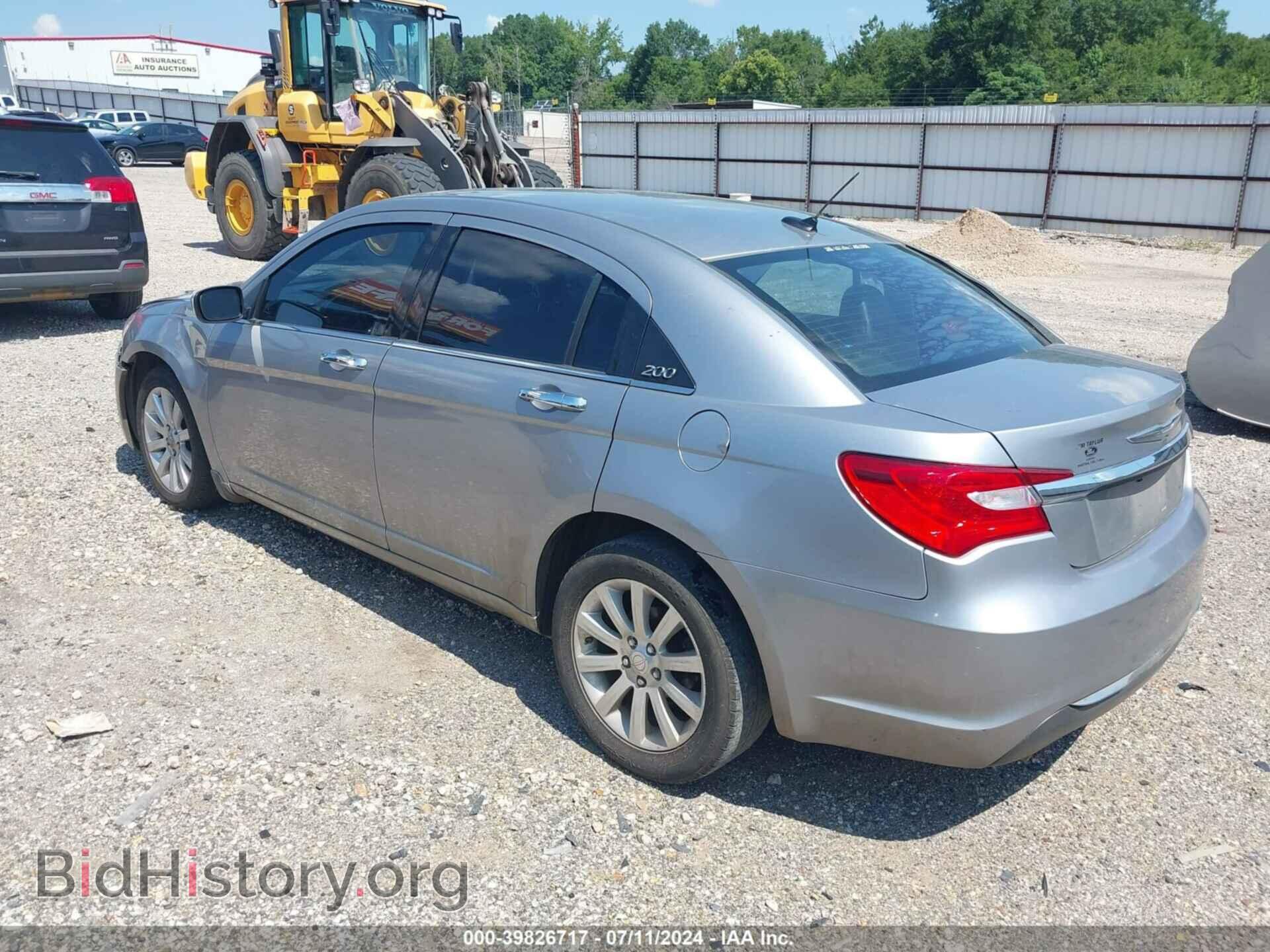 2013 CHRYSLER 200 - VIN: 1C3CCBCG9DN510370 - Фото 3