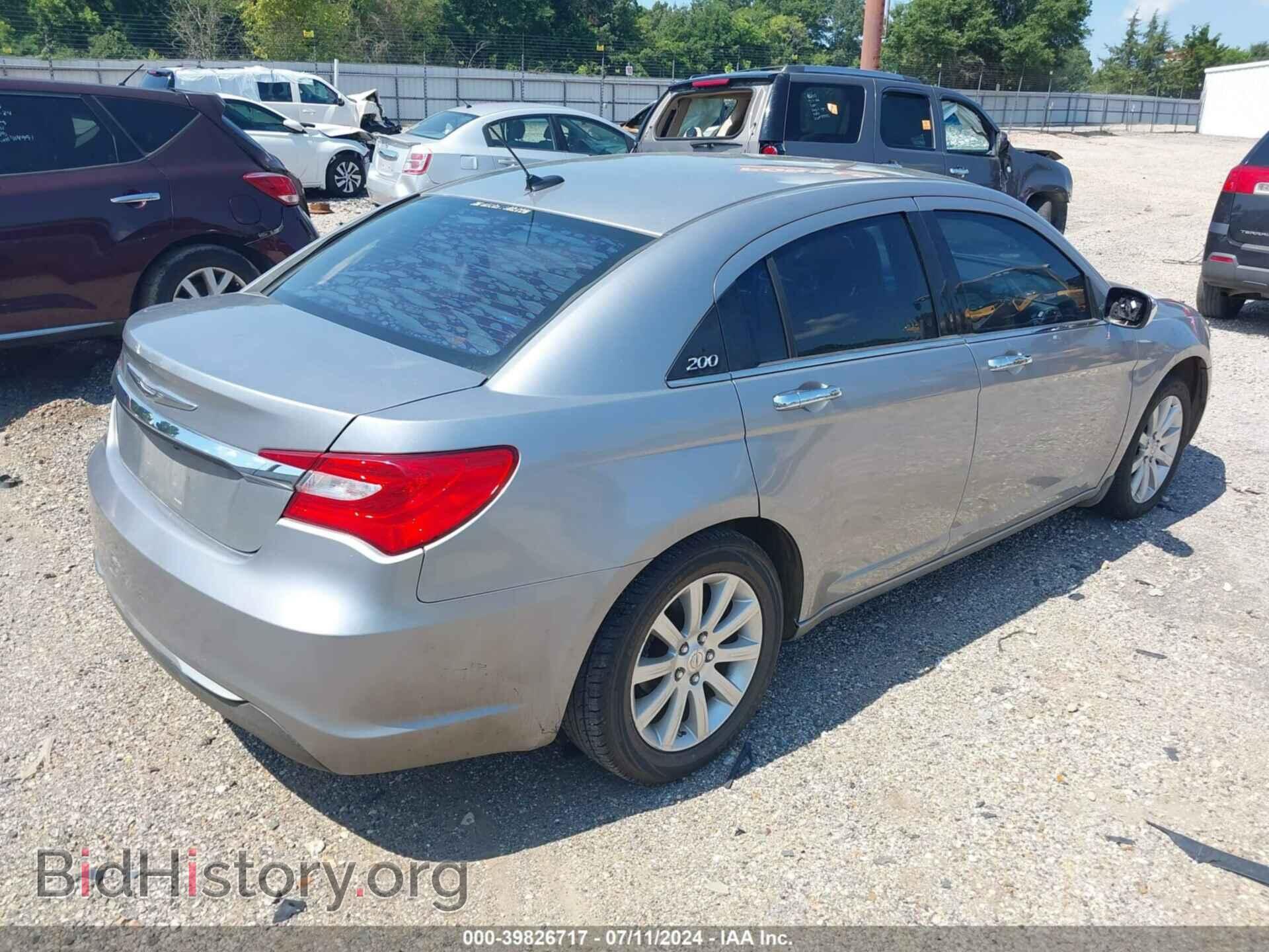 2013 CHRYSLER 200 - VIN: 1C3CCBCG9DN510370 - Фото 4