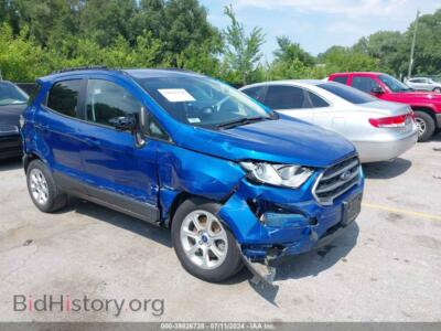 2020 Ford ECOSPORT SE, синий — VIN MAJ3S2GE7LC377681, IAAI