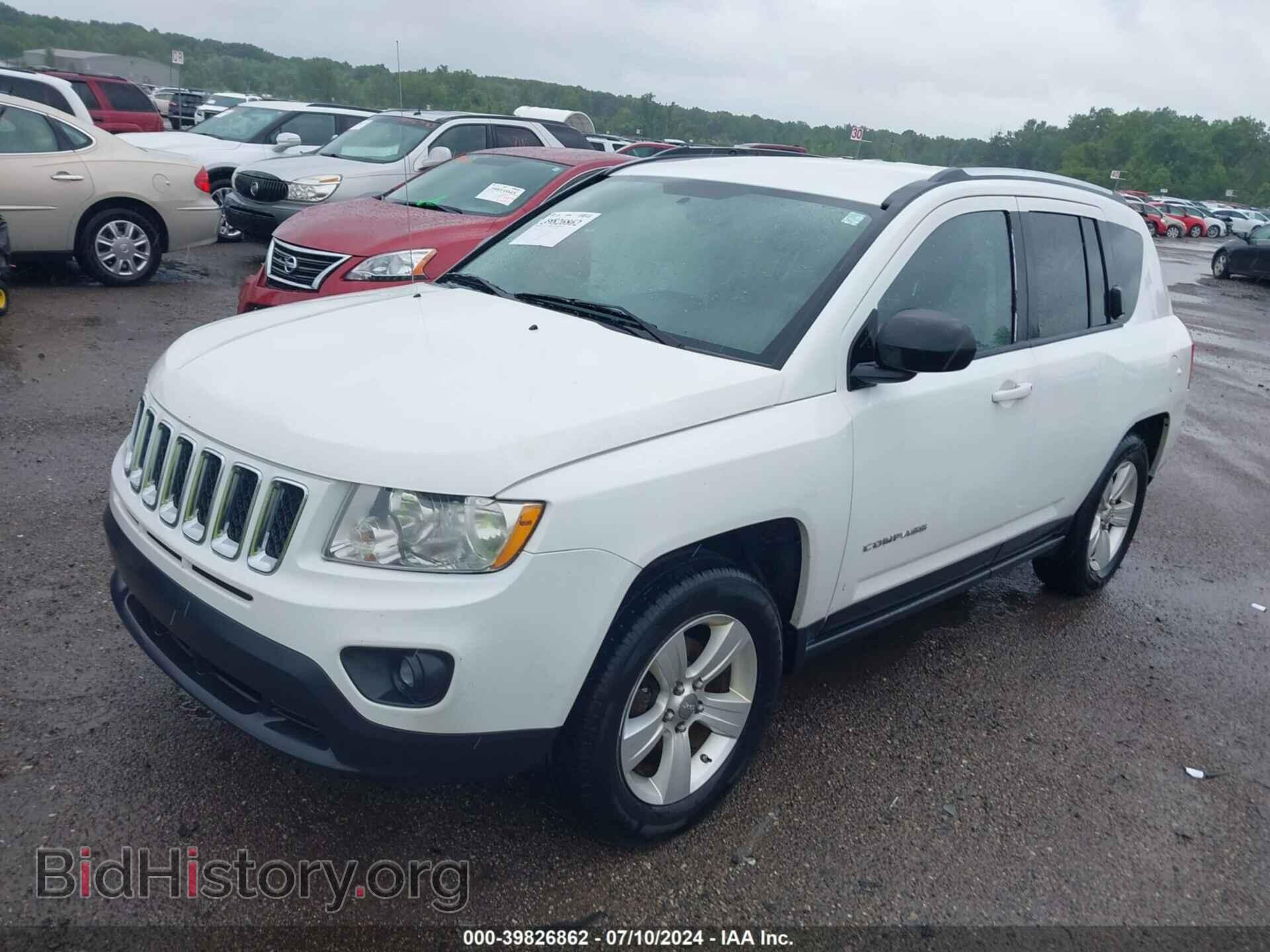 2012 JEEP COMPASS - VIN: 1C4NJDBB4CD511099 - Фото 2