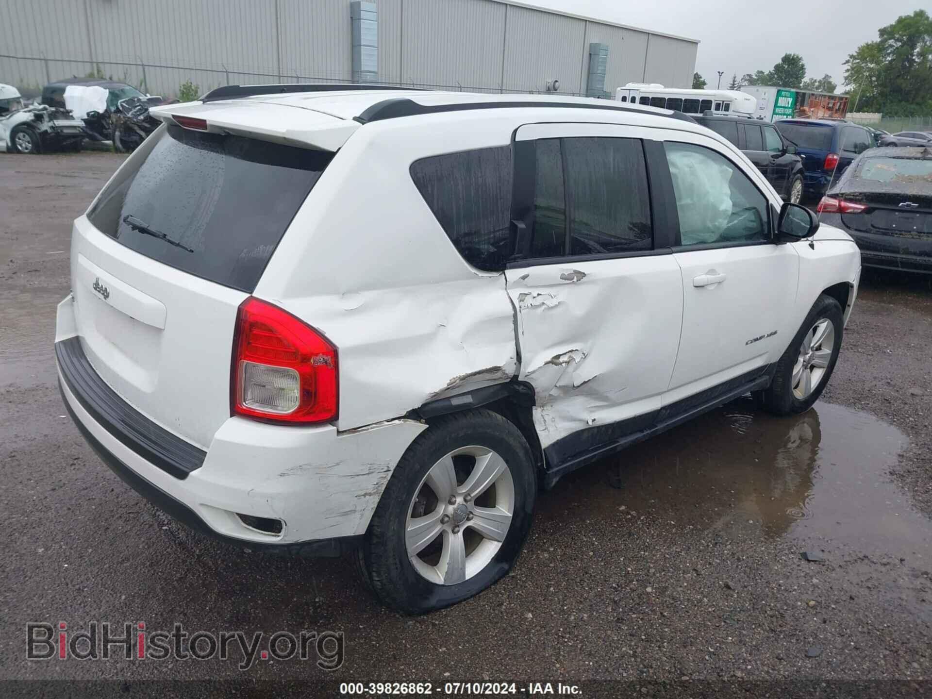 2012 JEEP COMPASS - VIN: 1C4NJDBB4CD511099 - Фото 4