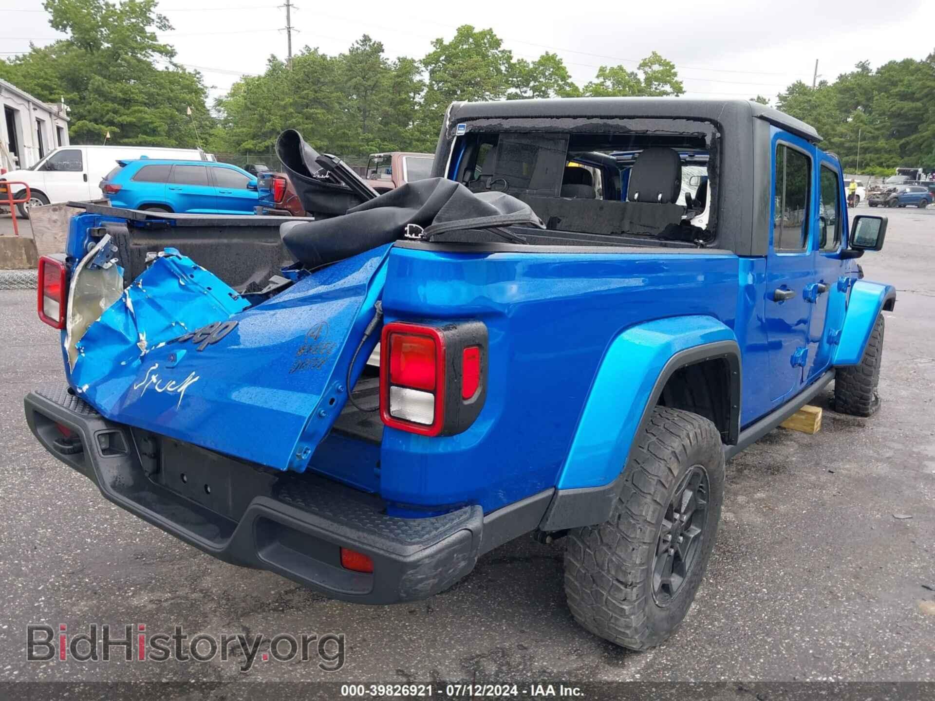 2021 JEEP GLADIATOR - VIN: 1C6HJTAG5ML618732 - Фото 4