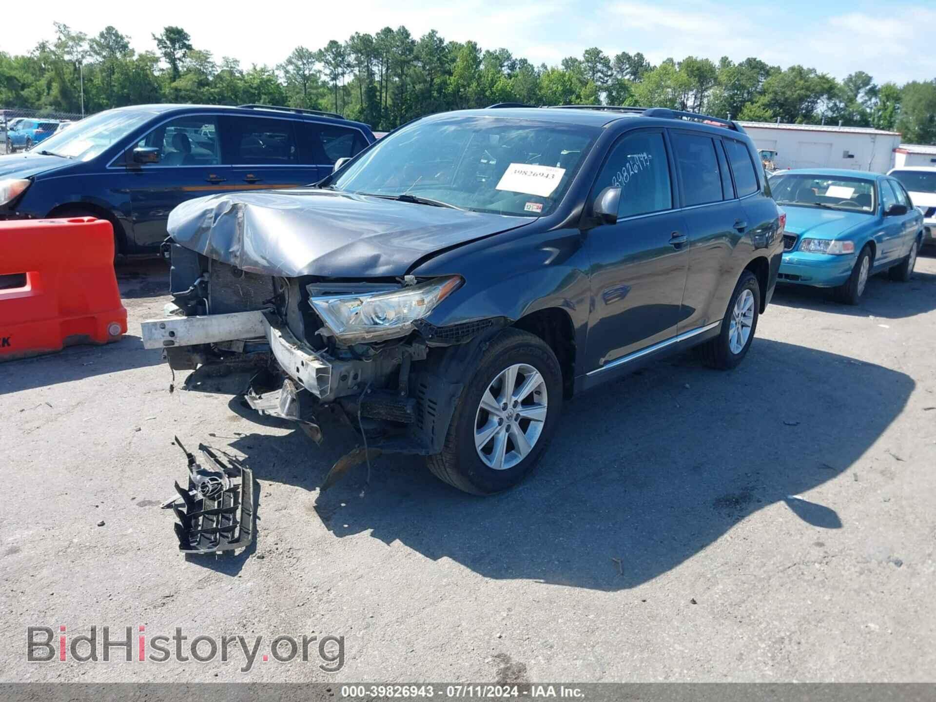 2011 TOYOTA HIGHLANDER - VIN: 5TDBK3EH7BS065348 - Фото 2