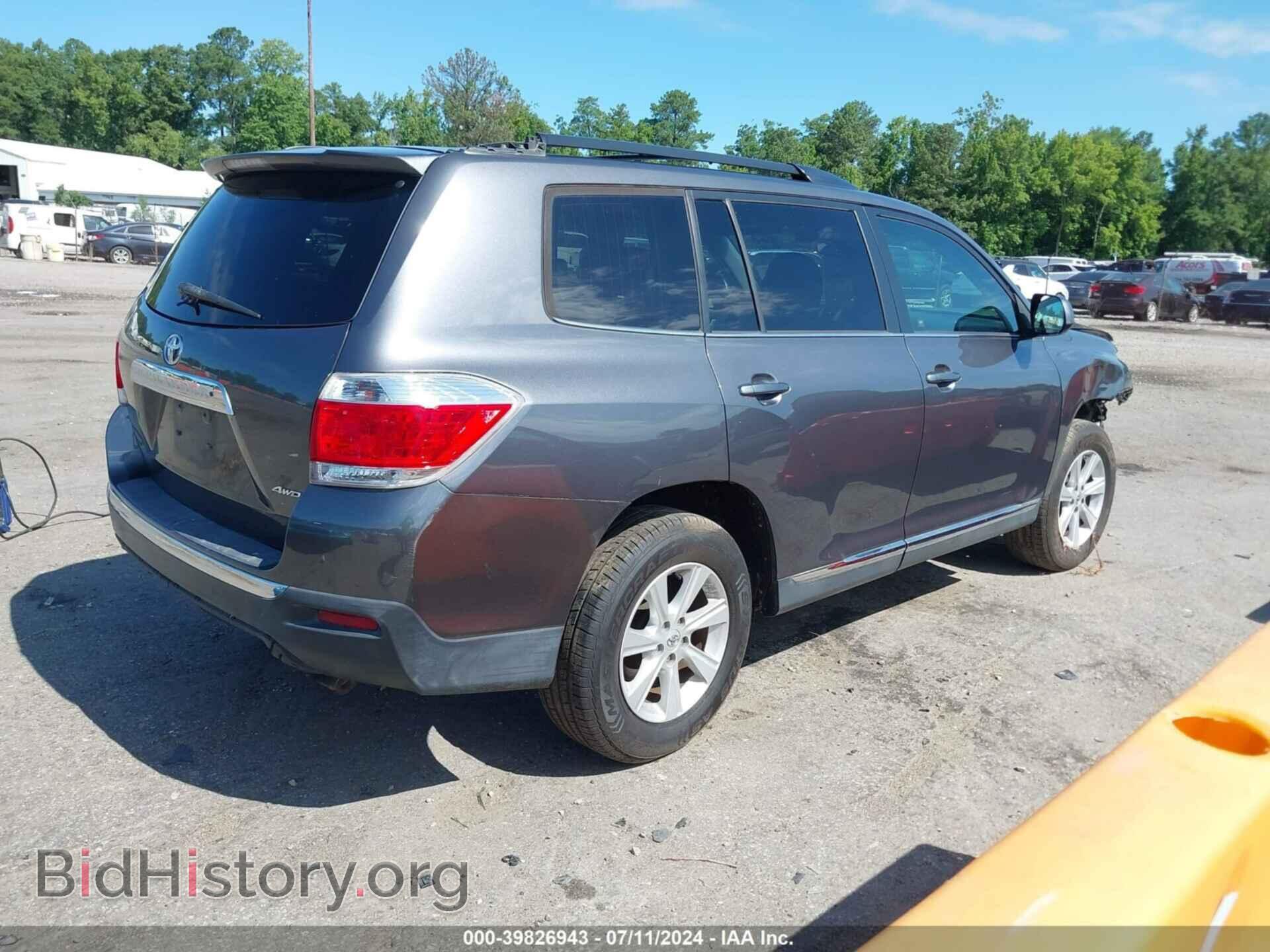 2011 TOYOTA HIGHLANDER - VIN: 5TDBK3EH7BS065348 - Фото 4